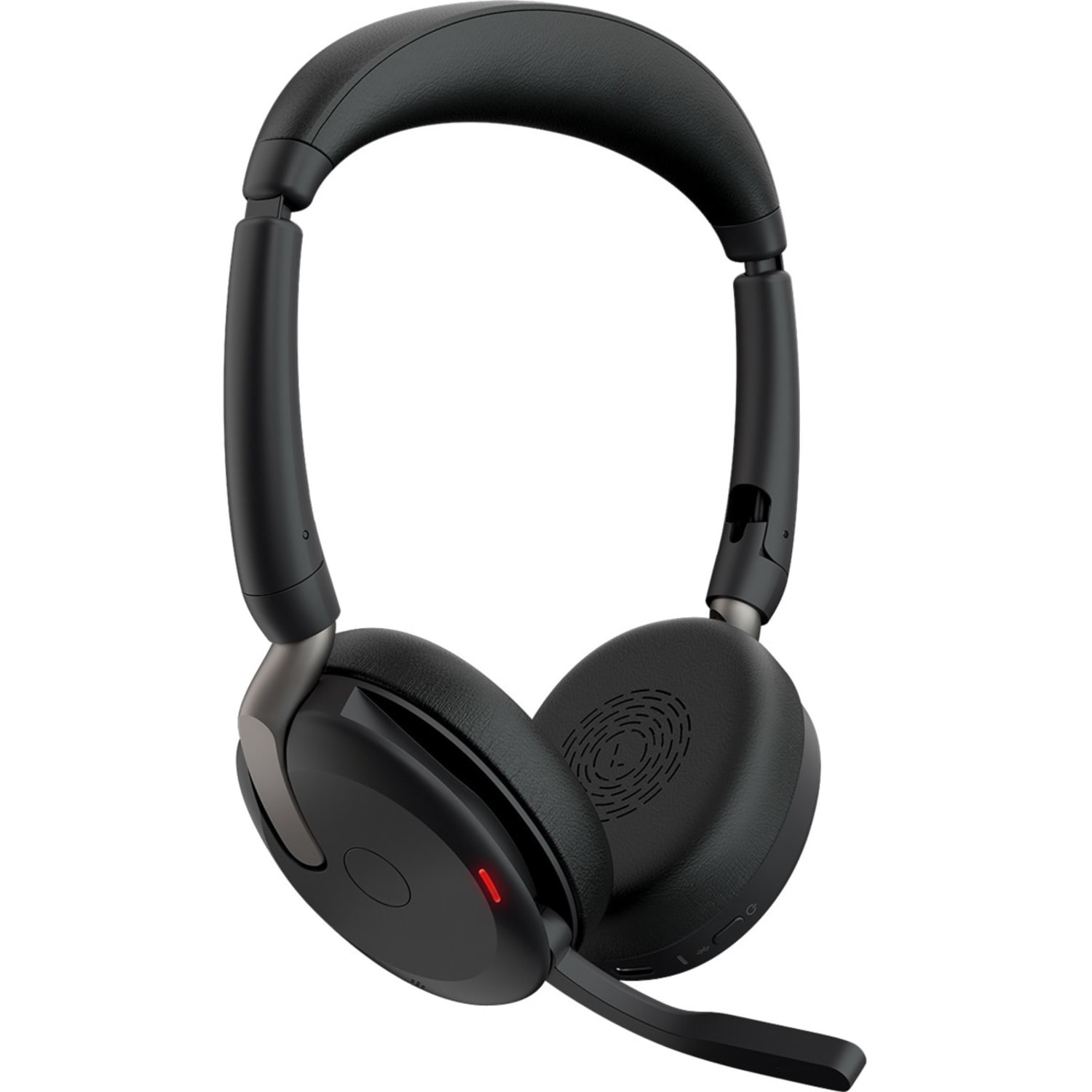 Jabra Evolve2 65 Flex Headset - Stereo - Wireless - Bluetooth - 98.4 ft - 20 Hz to 20 kHz - On-ear - Binaural - 2669999999901
