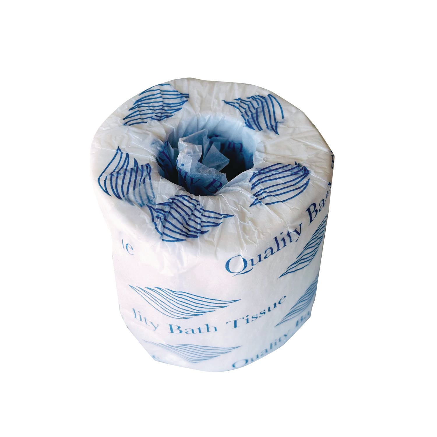 GEN Standard Bath Tissue, Wrapped, Septic Safe, 2-Ply, White, 300 Sheets/Roll, 96 Rolls/Carton - Image 4