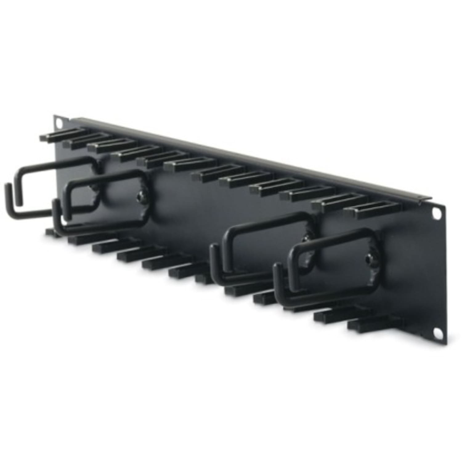 APC 2U Patch Cord Organizer - Cable Manager - Black - 2U Rack Height - Image 3