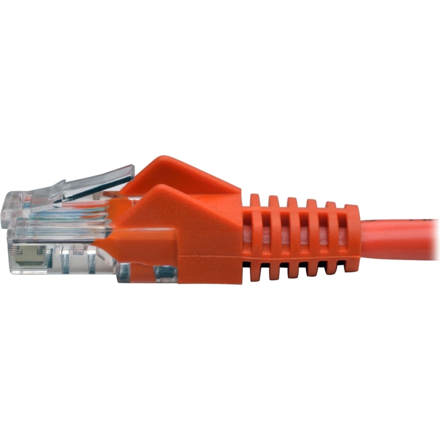 Tripp Lite 25ft Cat5 Cat5e Snagless Molded Patch Cable UTP Orange RJ45 M/M 25ft - 128 MB/s - Patch Cable - N001025OR - Image 6