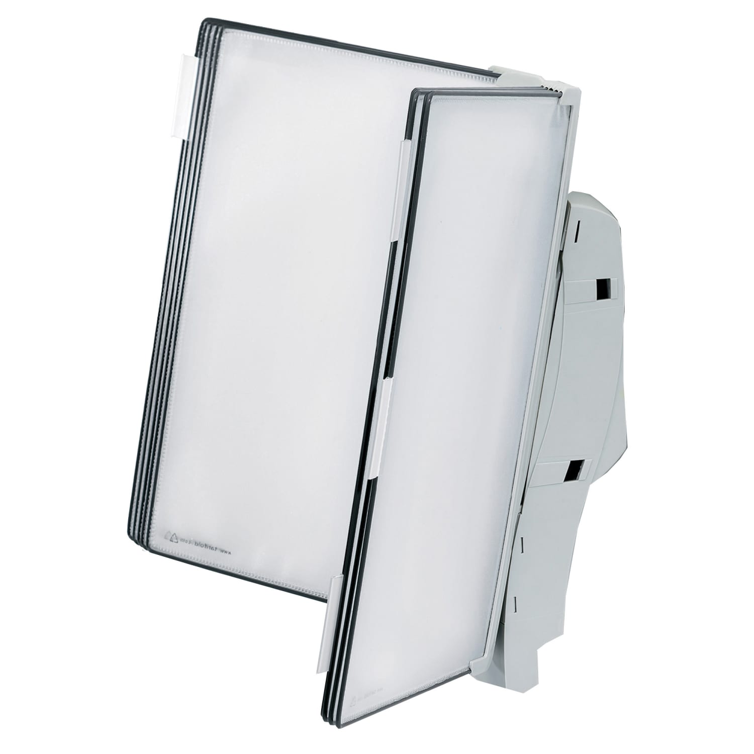 Tarifold TW271 10-Pocket Modular Wall Expansion Reference System, 12inH x 14inW x 14inD, Gray