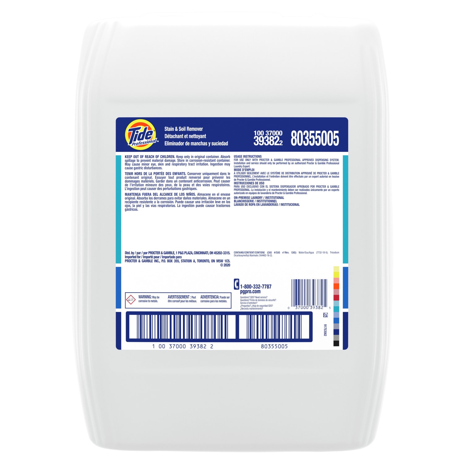 P&G Pro Line Tide Professional Stain & Soil Remover - Image 3