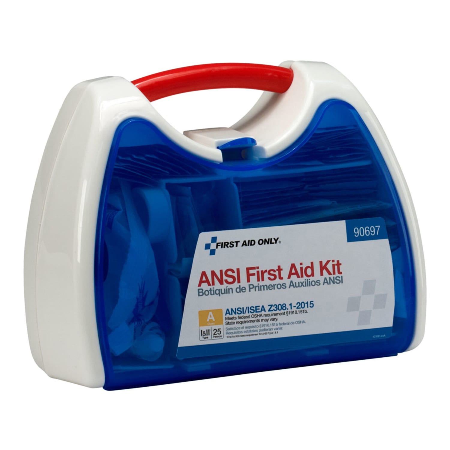 First Aid Only ReadyCare First Aid Kit, Small, White, 141 Pieces - Image 3