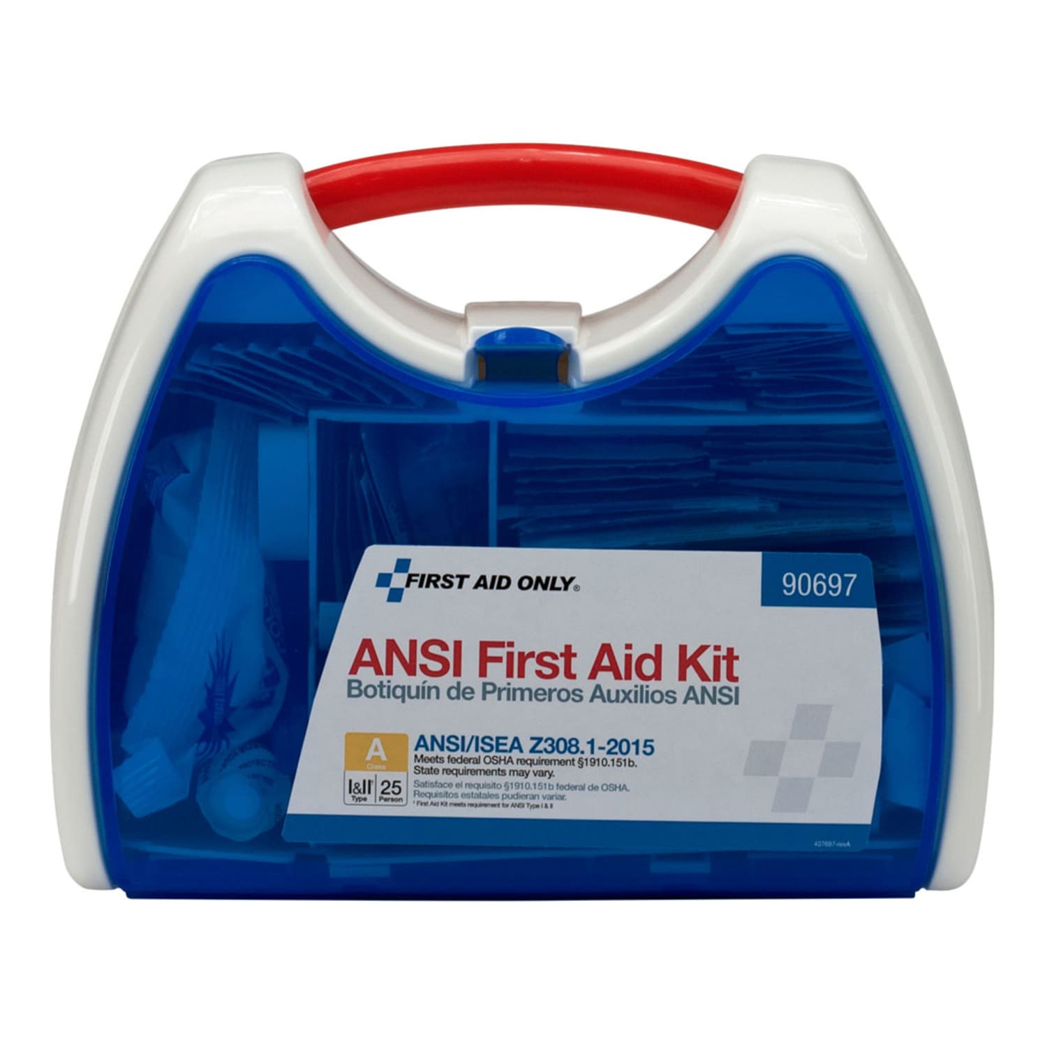 First Aid Only ReadyCare First Aid Kit, Small, White, 141 Pieces - Image 4