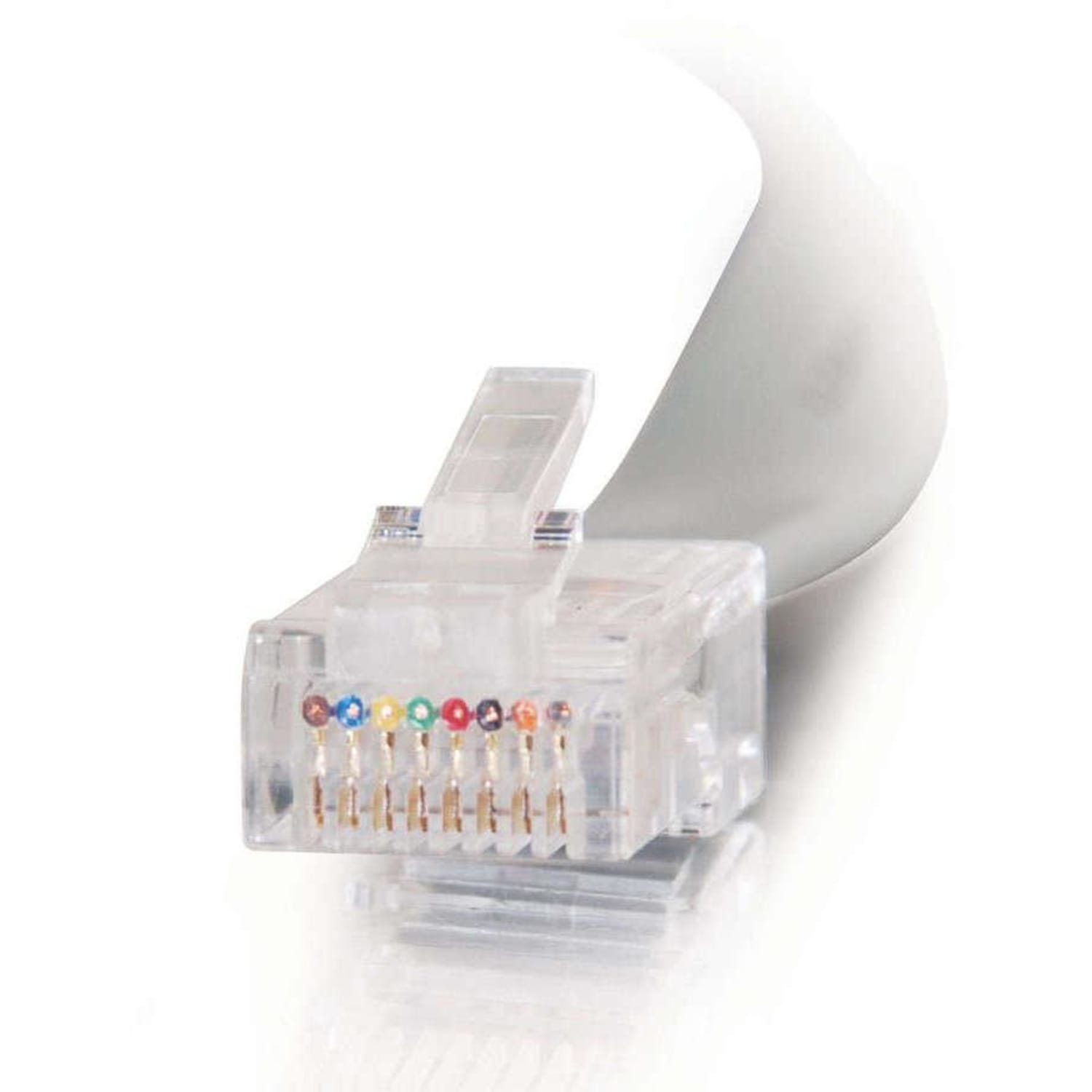C2G - Crossover cable - RJ-45 (M) to RJ-45 (M) - 7 ft - stranded - silver - Image 3
