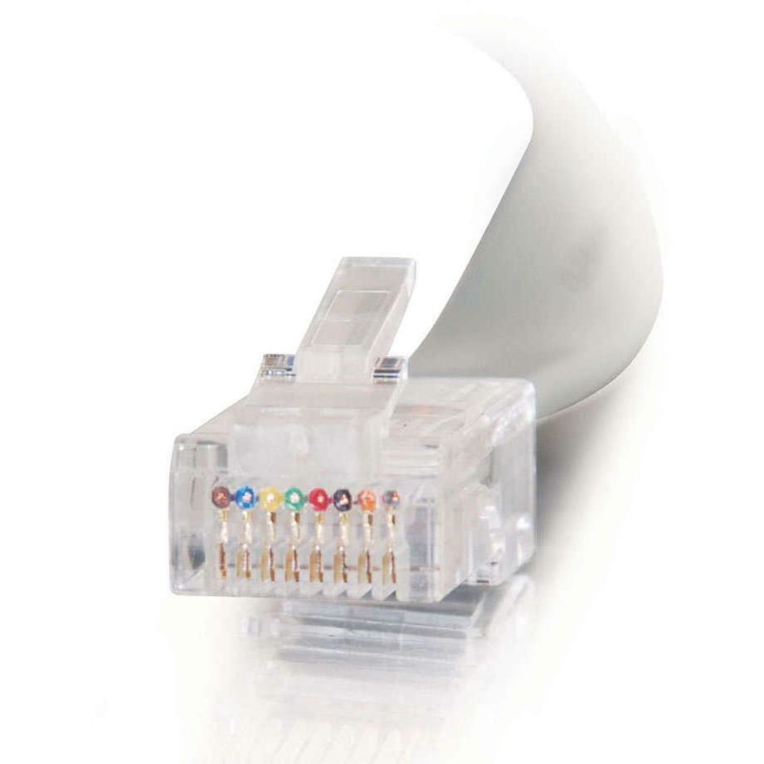 C2G - Crossover cable - RJ-45 (M) to RJ-45 (M) - 7 ft - stranded - silver - Image 4
