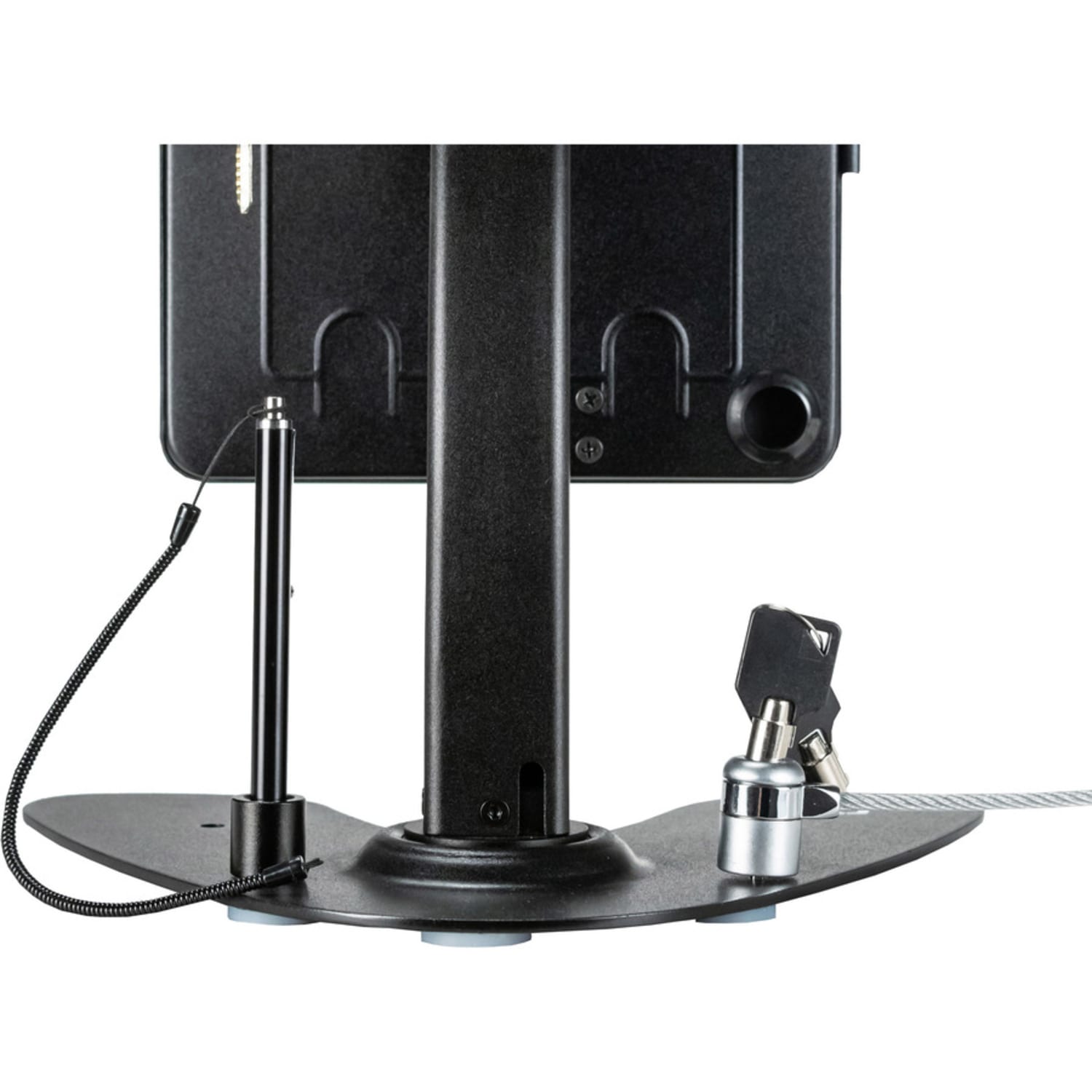 CTA Digital Dual Security Kiosk Stand with Locking Case and Cable for iPad 10.2 (Gen. 7), iPad Air 3 and iPad Pro 10.5 (Black) - 10.50in Screen Support - 1 - Image 5