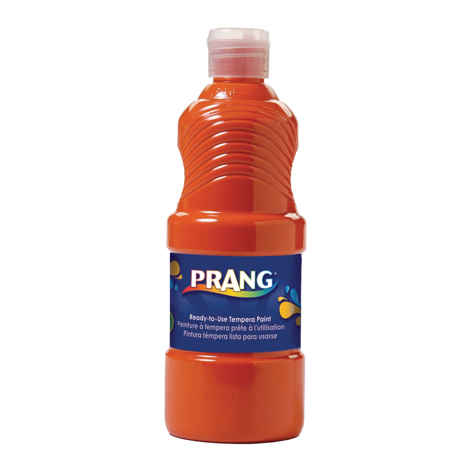 Prang Ready-To-Use Tempera Paints, 16 Oz, Orange, Pack Of 6 Paints - Image 3
