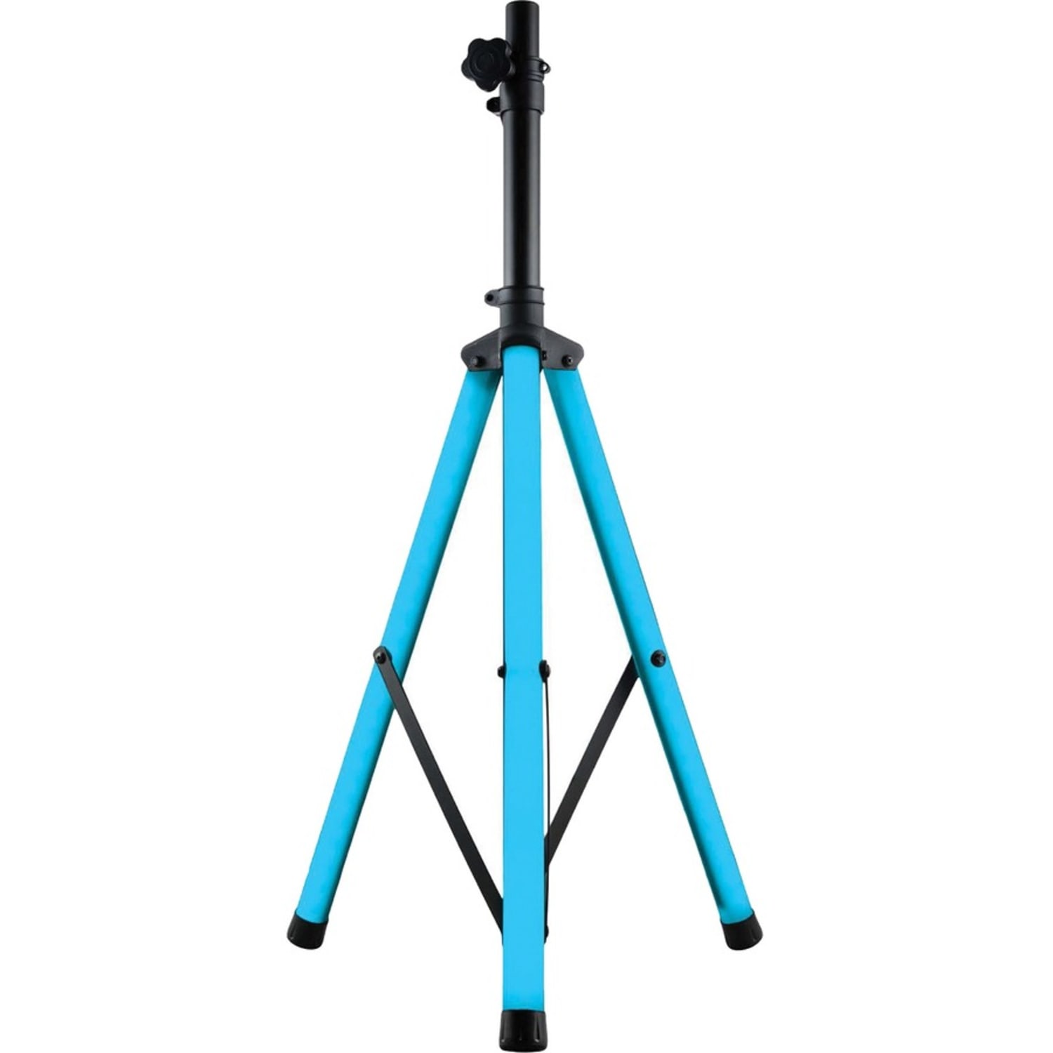 gemini STL-500: Ultra Bright LED Speaker Stand - 110.23 lb Load Capacity - 35.4in Height x 3.9in Width - Black - Image 4