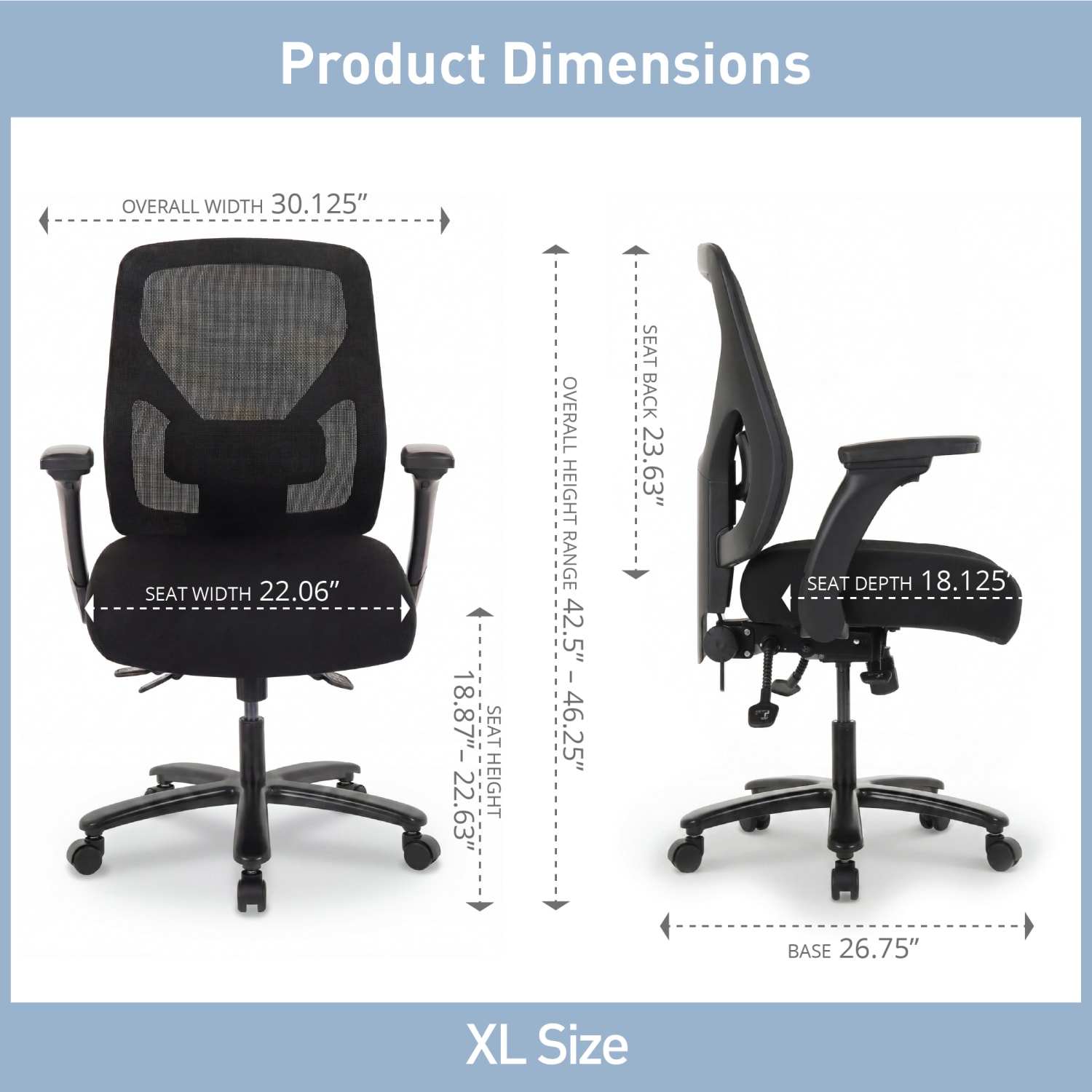 Realspace MFTC 400 Big Tall Ergonomic MeshFabric HighBack Chair with FlipUp Armrests BlackBlack BIFMA Compliant PopularChairscom Realspace MFTC 400 Big Tall Ergonomic MeshFabric High Back Chair with Flip Up Armrests BlackBlack BIFMA Compliant PopularChairscom