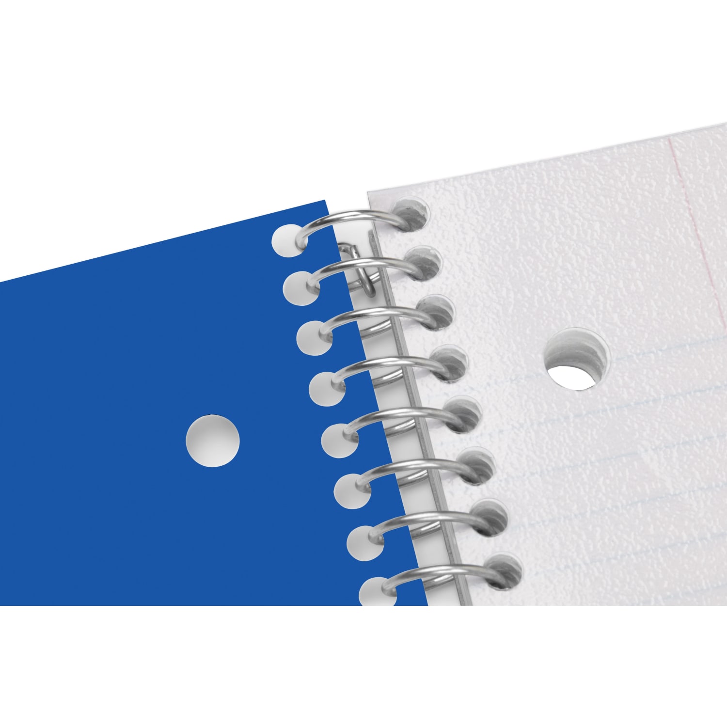 Office Depot Brand Stellar Poly Notebook, 8-1/2in x 11in, 5 Subject, College Ruled, 200 Sheets, Blue - Image 5