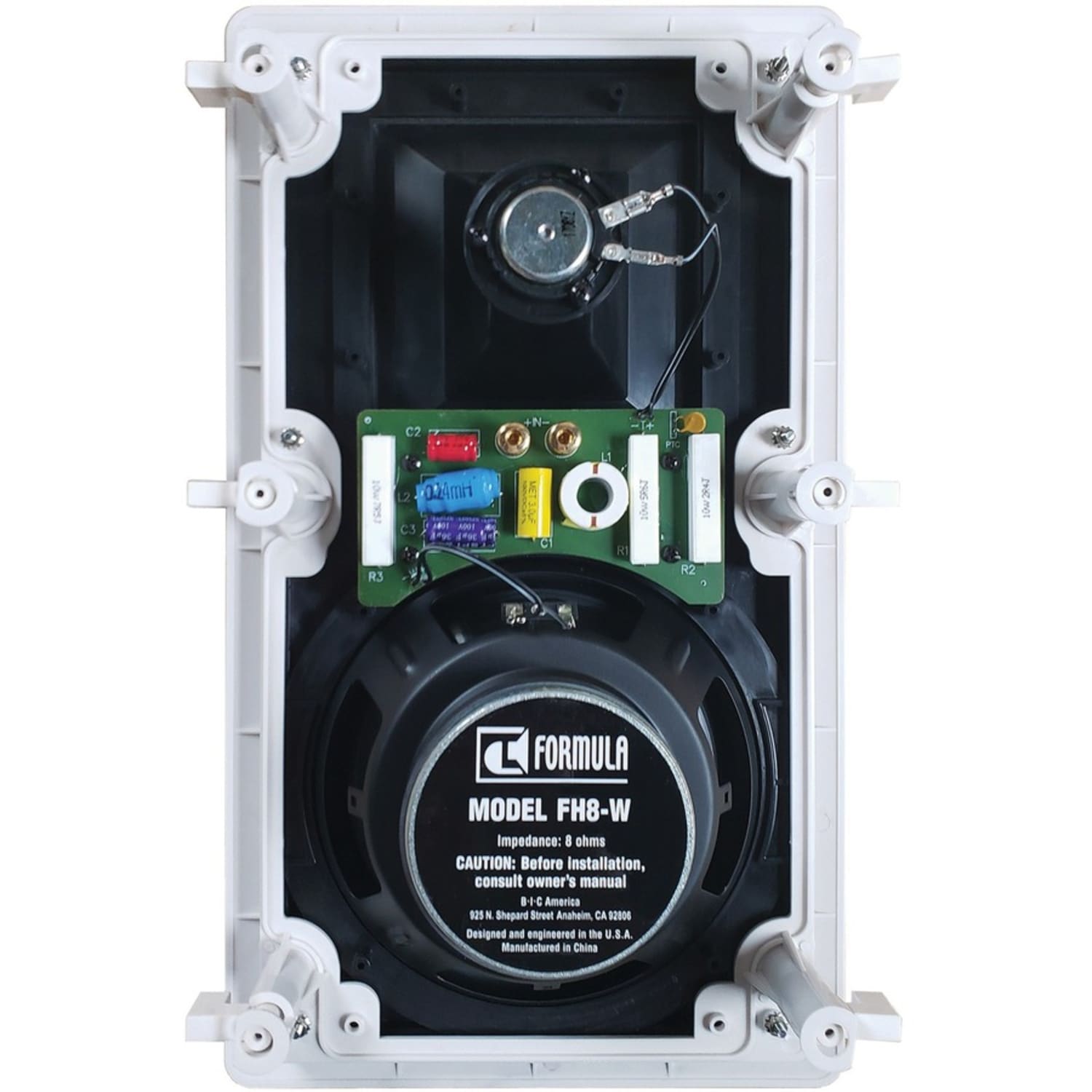 BIC America 2-Way Speakers, FH8W - Image 3