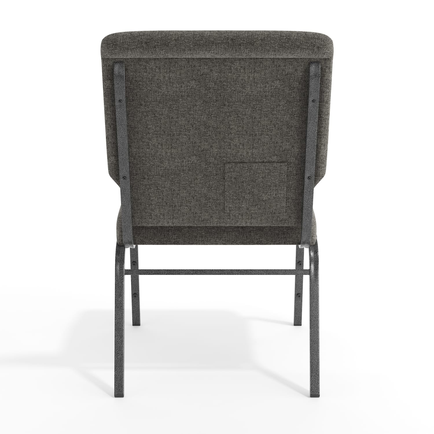 Flash Furniture Advantage Church Chair Charcoal GraySilver Vein PCHT111 PopularChairscom