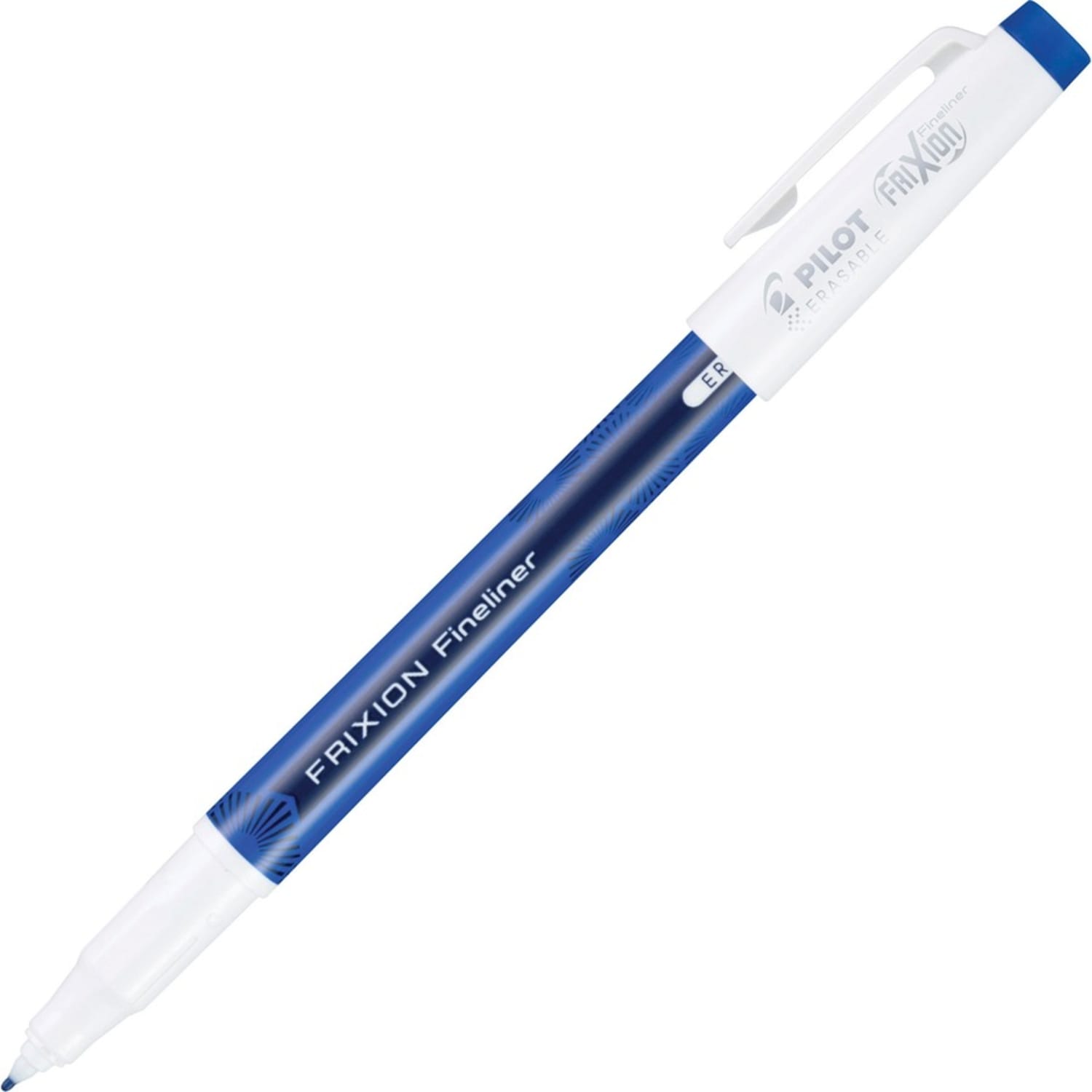 FriXion Fineliner Erasable Marker Pens - 0.6 mm Fine Pen Point - Blue Ink - Gel-based - 1 Dozen - Image 3
