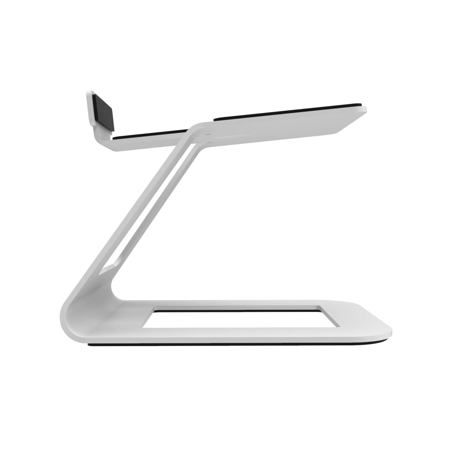 Kanto Desktop Speaker Stands SE6, 22 lb Load Capacity, 6.90inH, Desktop, Silicone, Steel, White - Image 6
