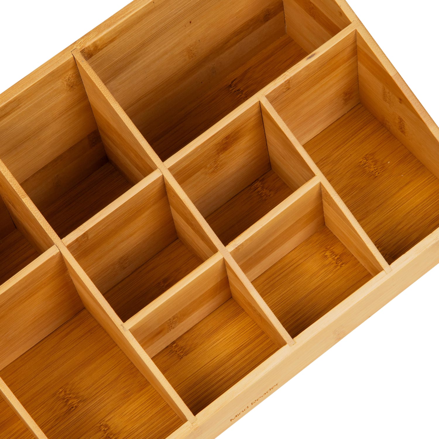 Mind Reader 6-Compartment 2-Tier Condiment Organizer, 11-3/4inH x 6-3/4inW x 13-109/8inD, Brown - Image 5
