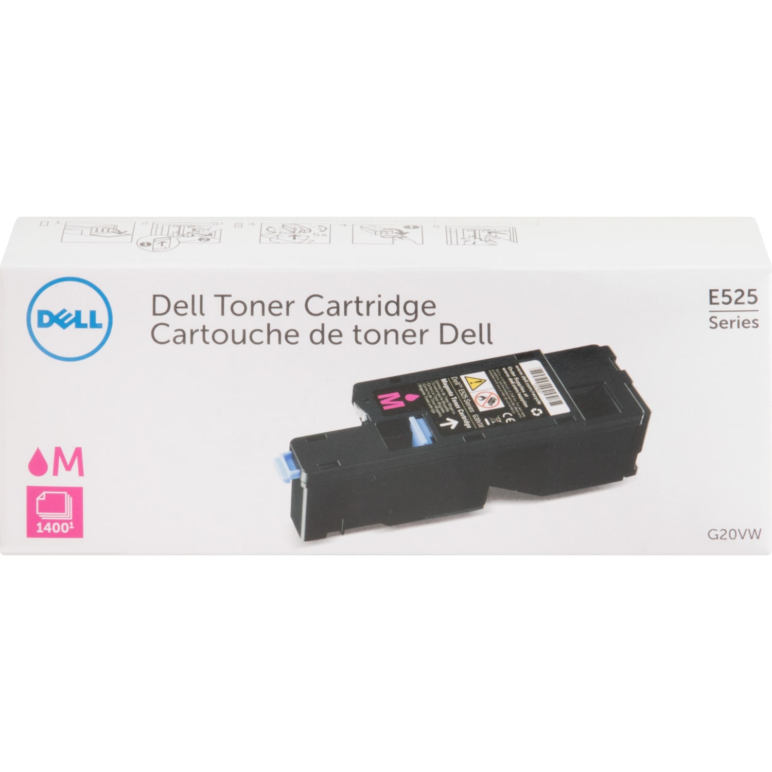 Dell 593BBJV Magenta Toner Cartridge - Image 3