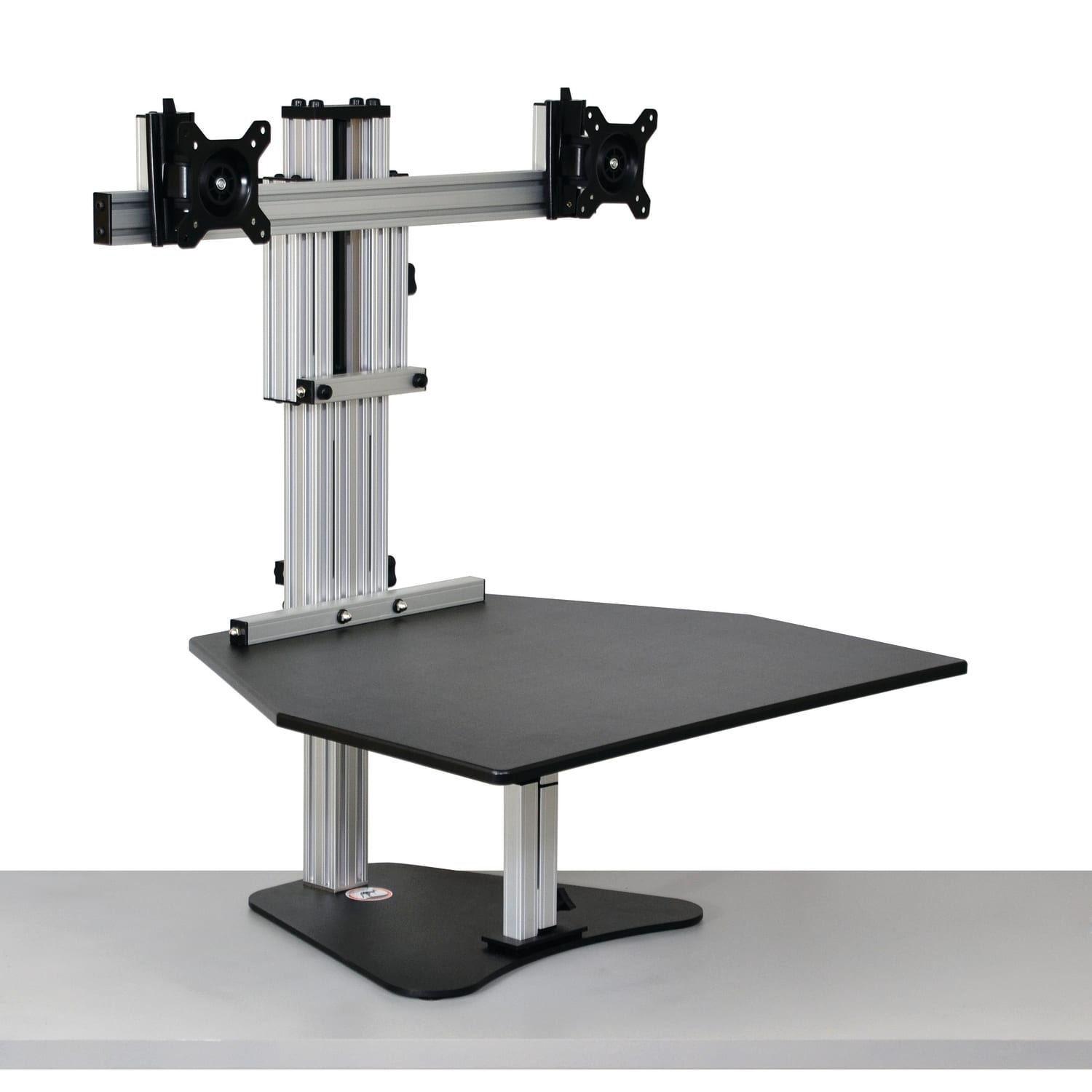 Ergo Desktop Kangaroo Elite 28inW Adjustable Height Desk Converter, Black - Image 4