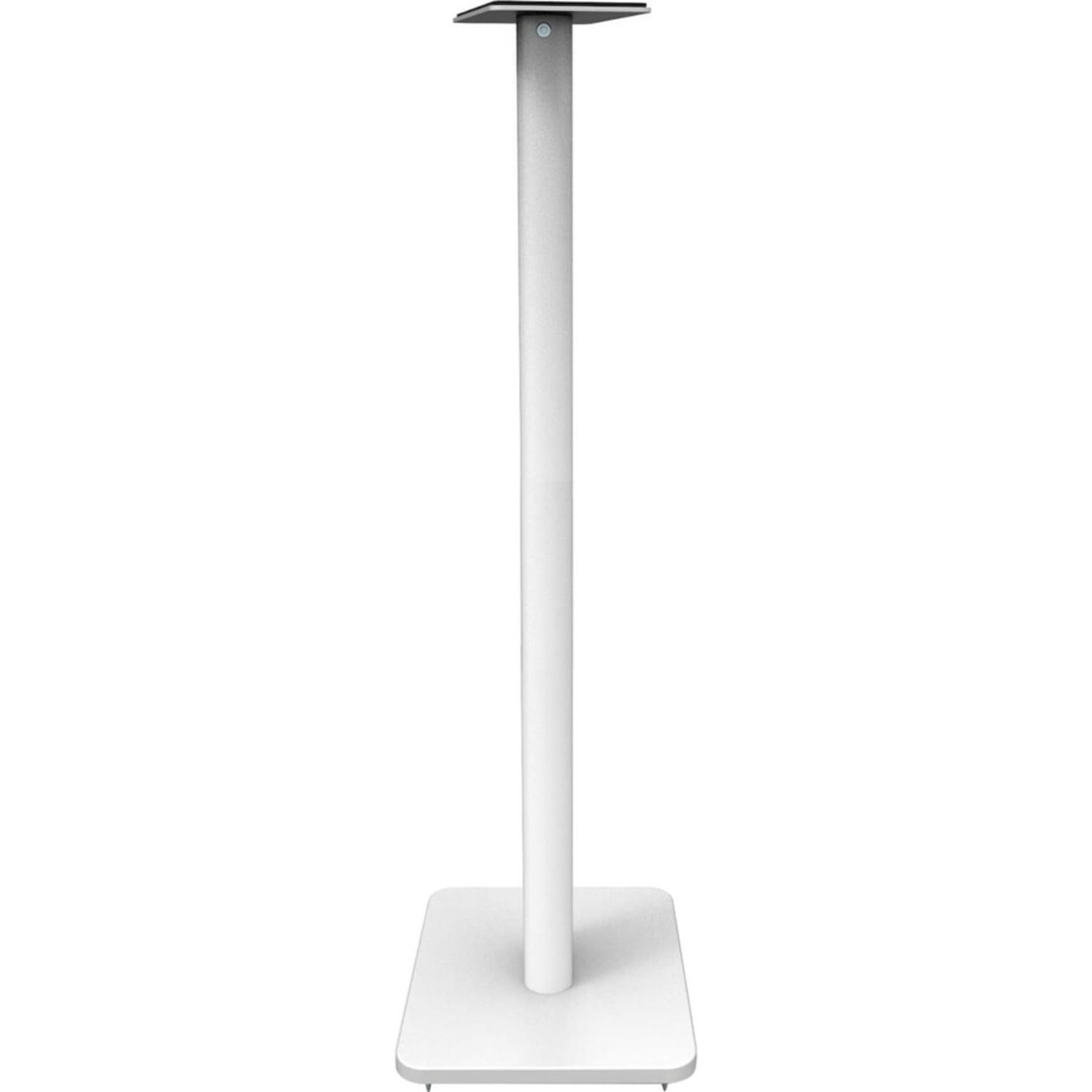 Kanto SP32PLW 32in Bookshelf Speaker Floor Stands, White - 32in Height x 8.90in Width x 10.60in Depth - Floor - Foam, Steel - White - Image 5