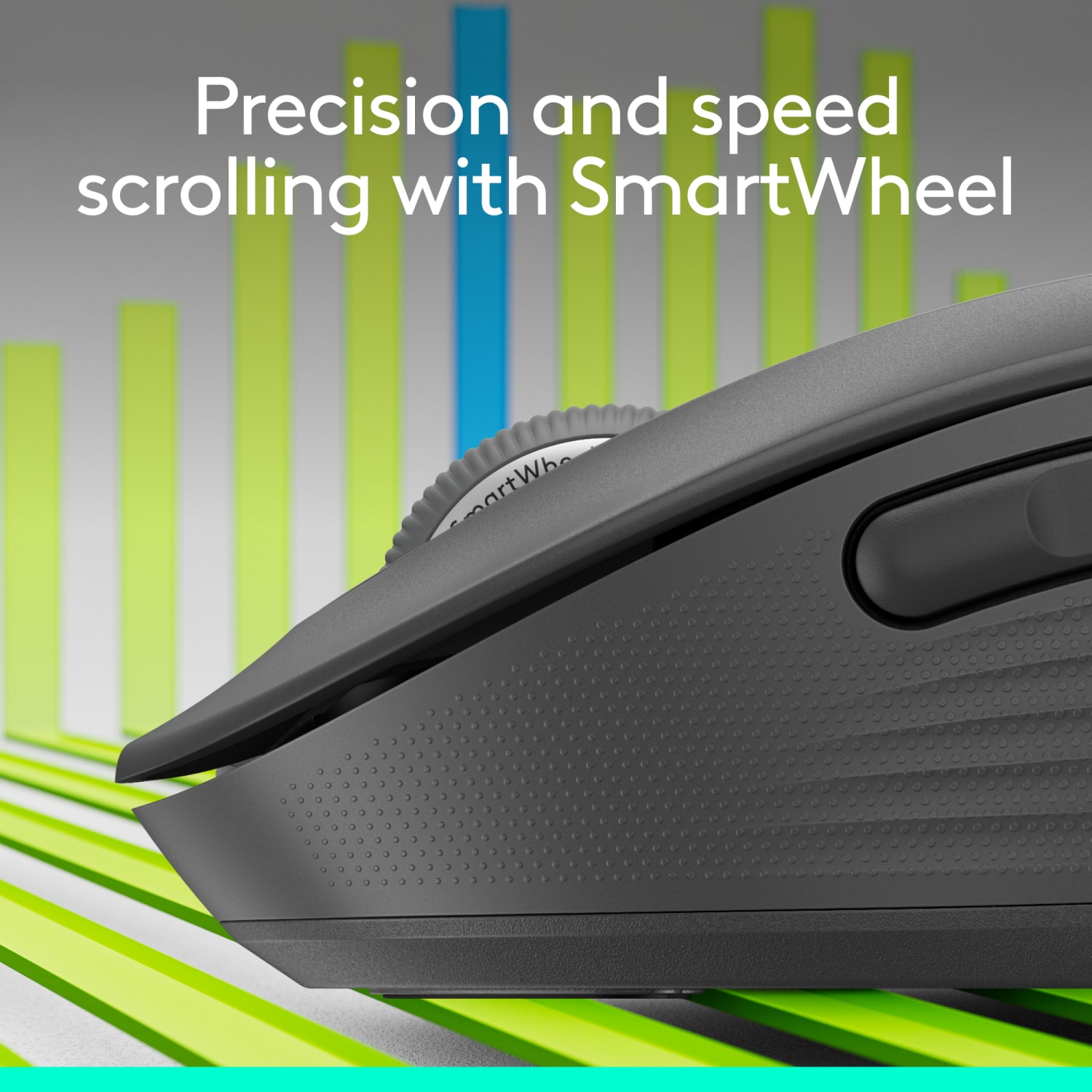Logitech Signature M650 Wireless Mouse, Graphite - Image 3