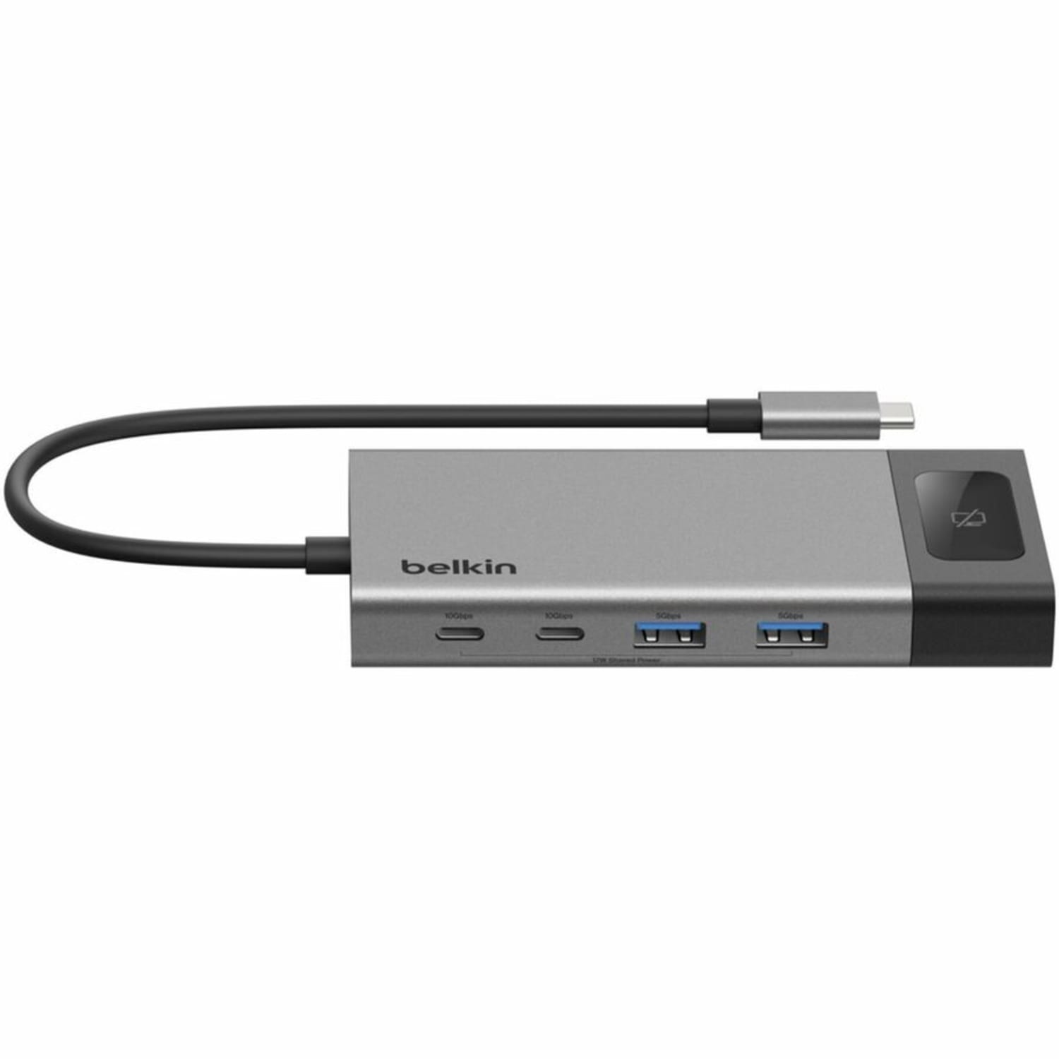 Belkin Connect 8-Port Dual Display USB-C Hub For Display, Monitor, Workstation, Notebook, MacBook, Tablet, Smartphone - Image 4