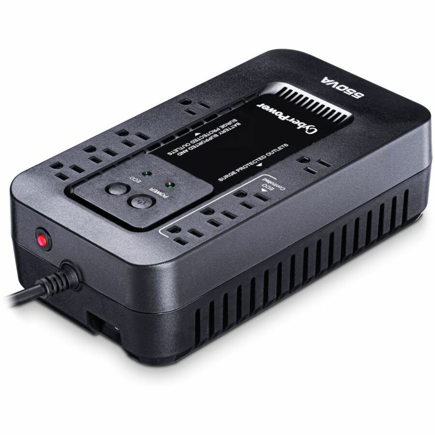 CyberPower EC550G Ecologic UPS Systems - 550VA/330W, 120 VAC, NEMA 5-15P, Compact, 8 Outlets, PowerPanel Personal, $100000 CEG, 3YR Warranty - Image 5