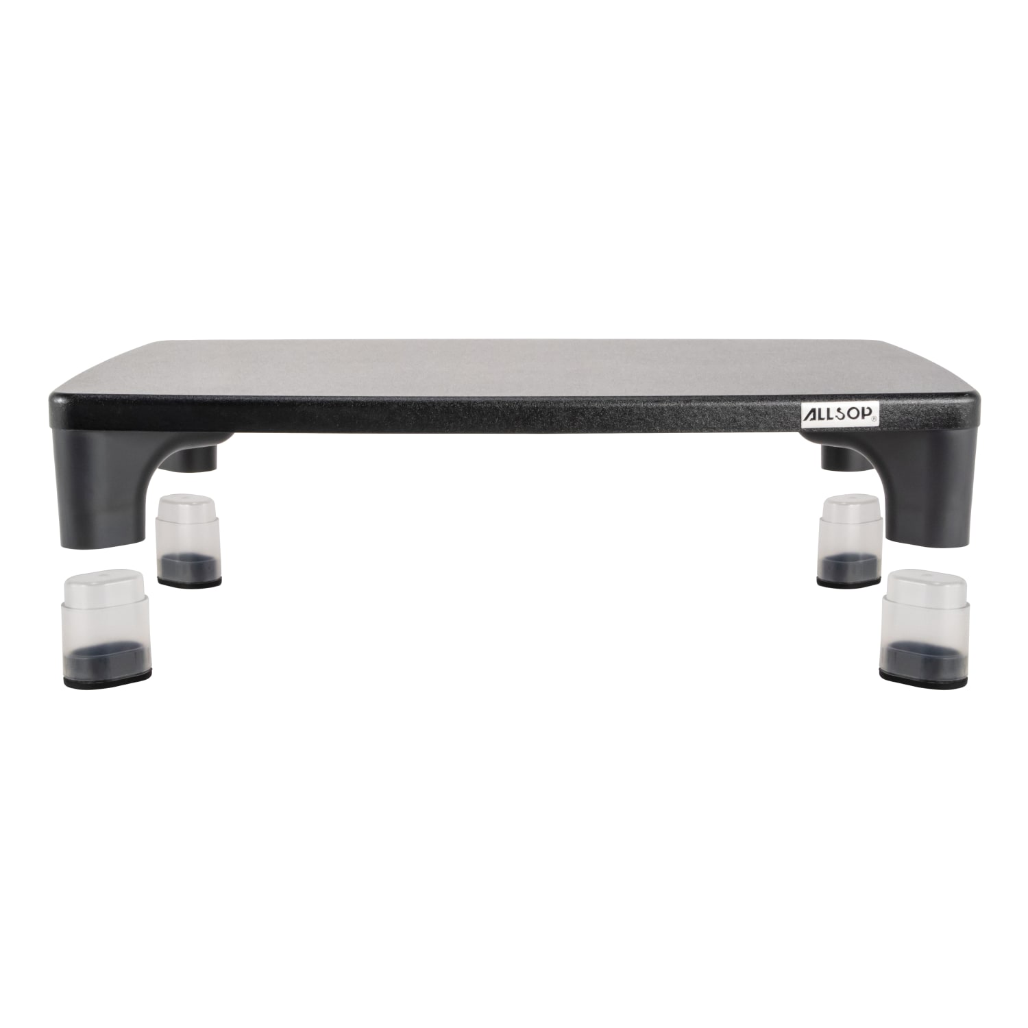 Allsop Hi-Lo Adjustable Monitor Stand, Black - Image 6