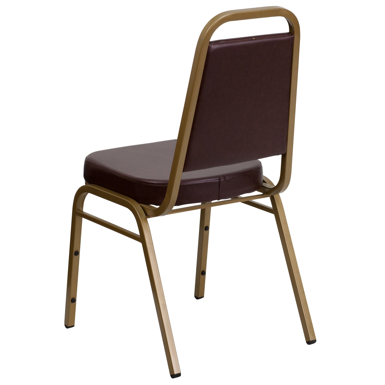 Flash Furniture HERCULES Series TrapezoidalBack Stacking Banquet Chair With 212in Thick Seat BrownGold PopularChairscom Flash Furniture HERCULES Series Trapezoidal Back Stacking Banquet Chair With 2 12in Thick Seat BrownGold PopularChairscom