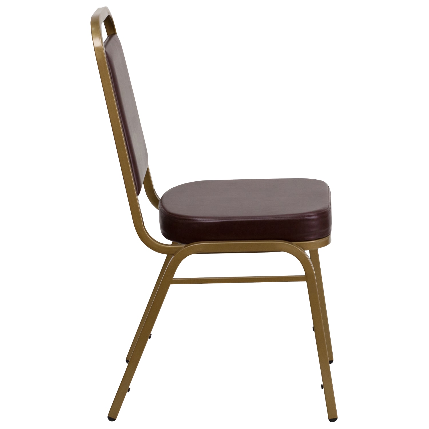 Flash Furniture HERCULES Series TrapezoidalBack Stacking Banquet Chair With 212in Thick Seat BrownGold PopularChairscom Flash Furniture HERCULES Series Trapezoidal Back Stacking Banquet Chair With 2 12in Thick Seat BrownGold PopularChairscom