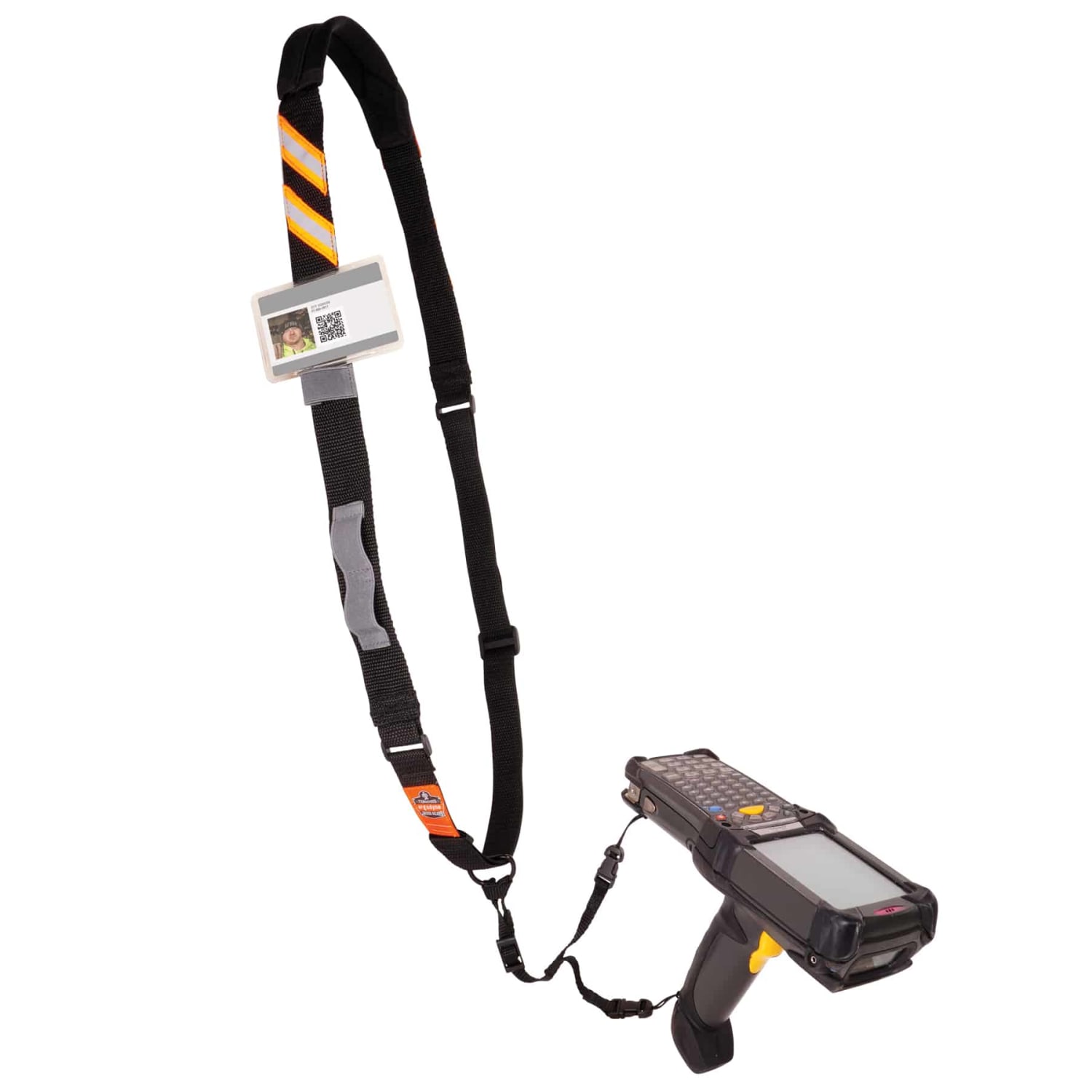 Ergodyne Squids 3137 Barcode Scanner Sling And Lanyard With Shoulder Padding, Black - Image 3