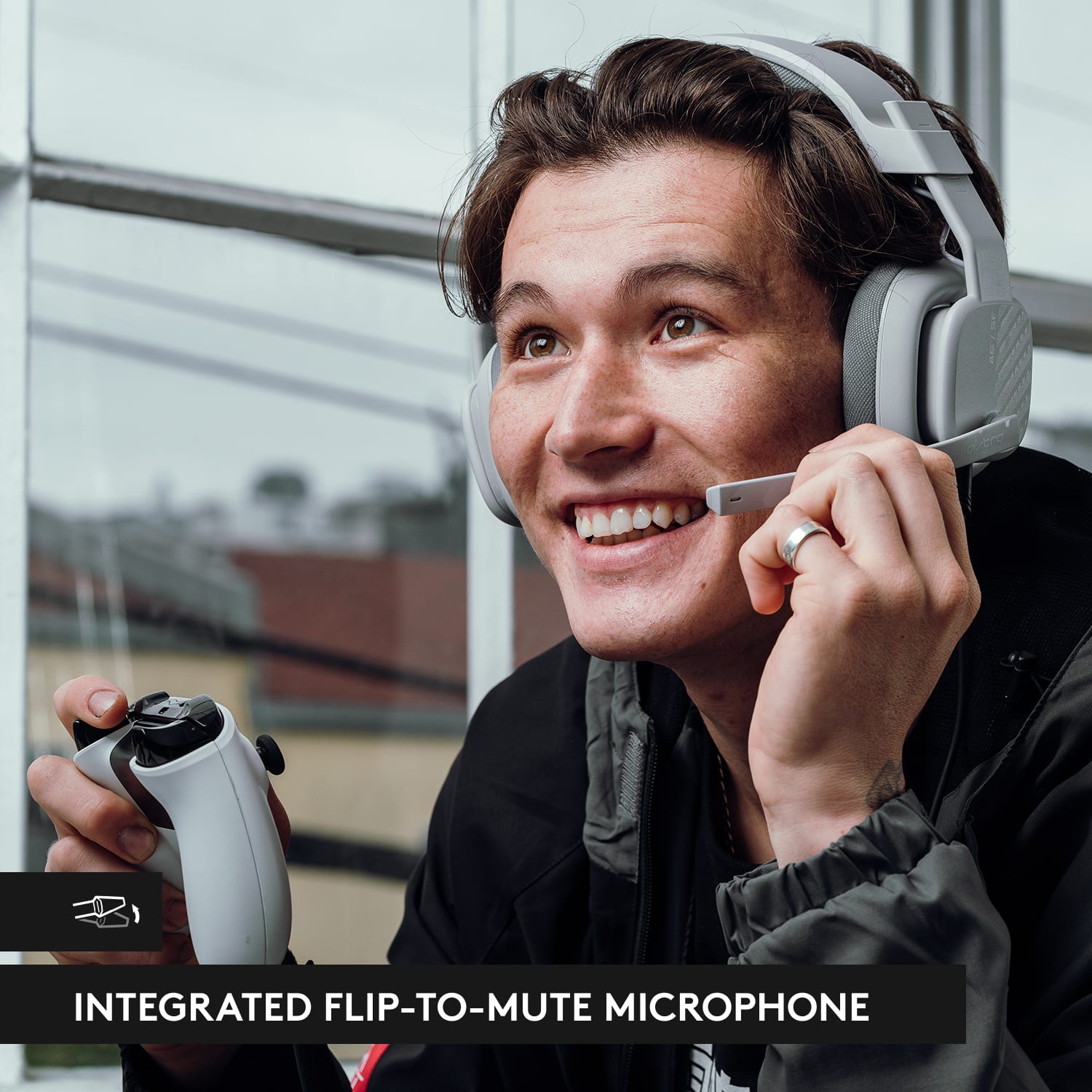 Logitech ASTRO A10 Gen 2 Wired Gaming Headset, Gray - Image 4
