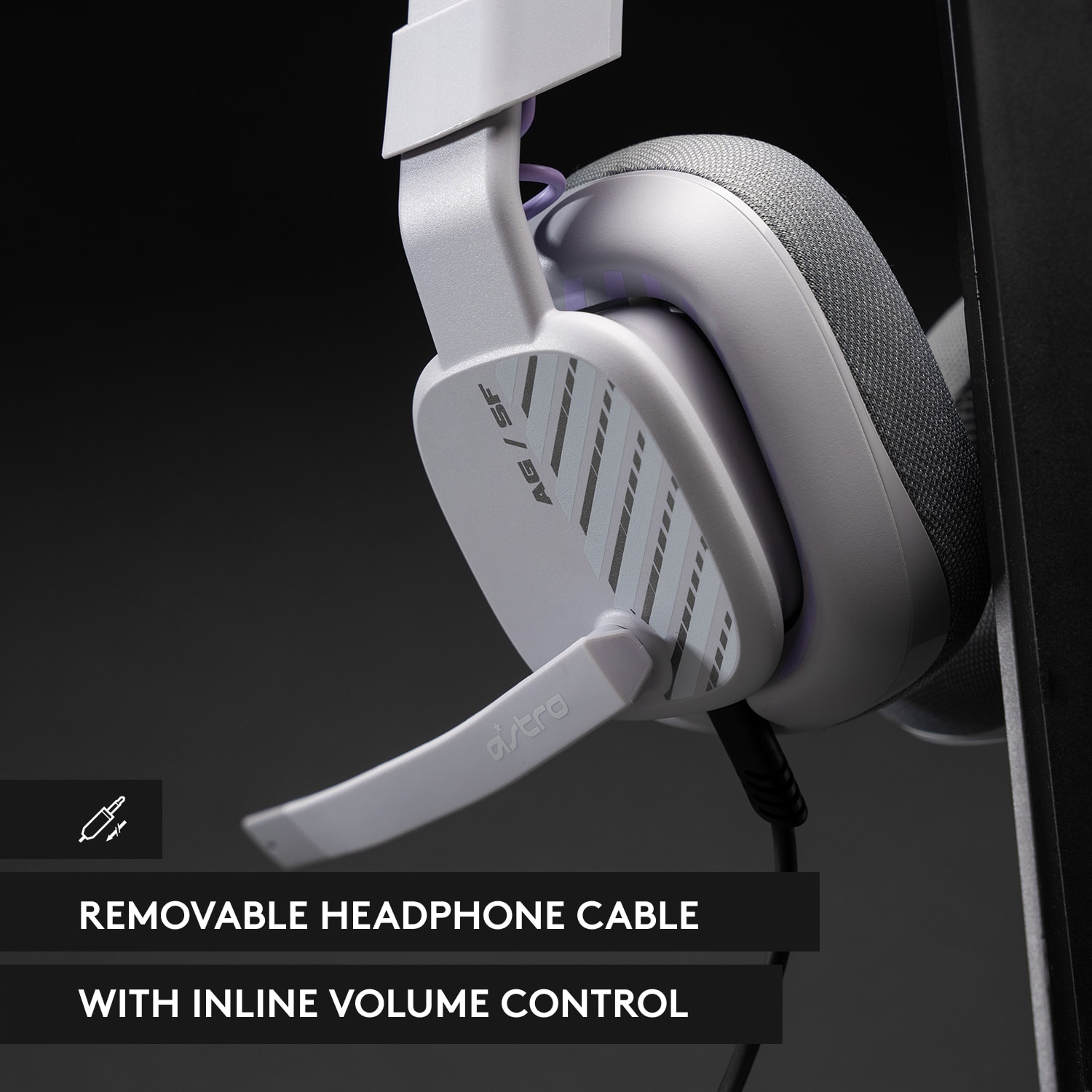 Logitech ASTRO A10 Gen 2 Wired Gaming Headset, Gray - Image 5