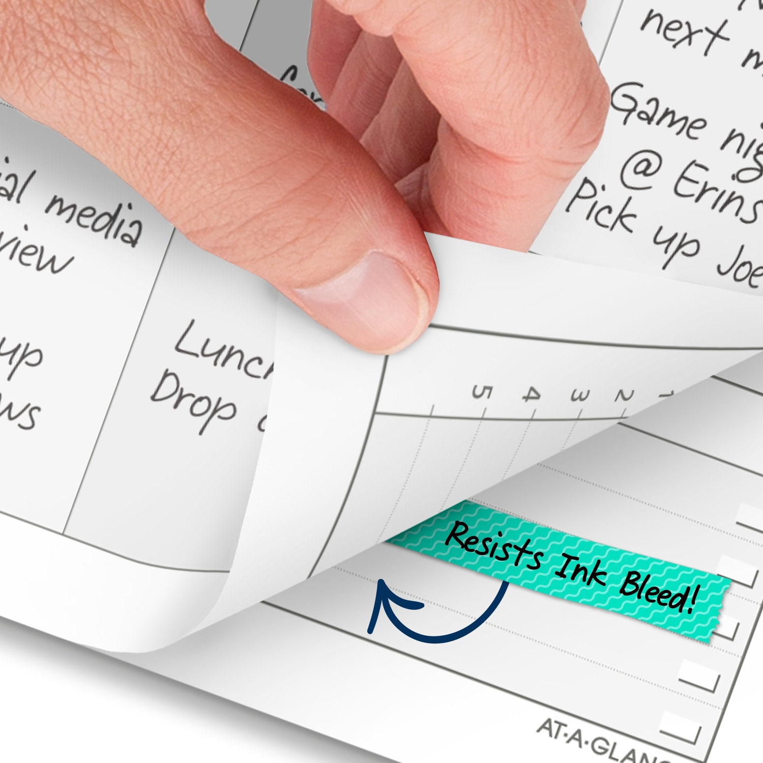 AT-A-GLANCE 2027 Weekly Planner Refill, Loose-Leaf, Desk Size, 5 1/2in x 8 1/2in - Image 5
