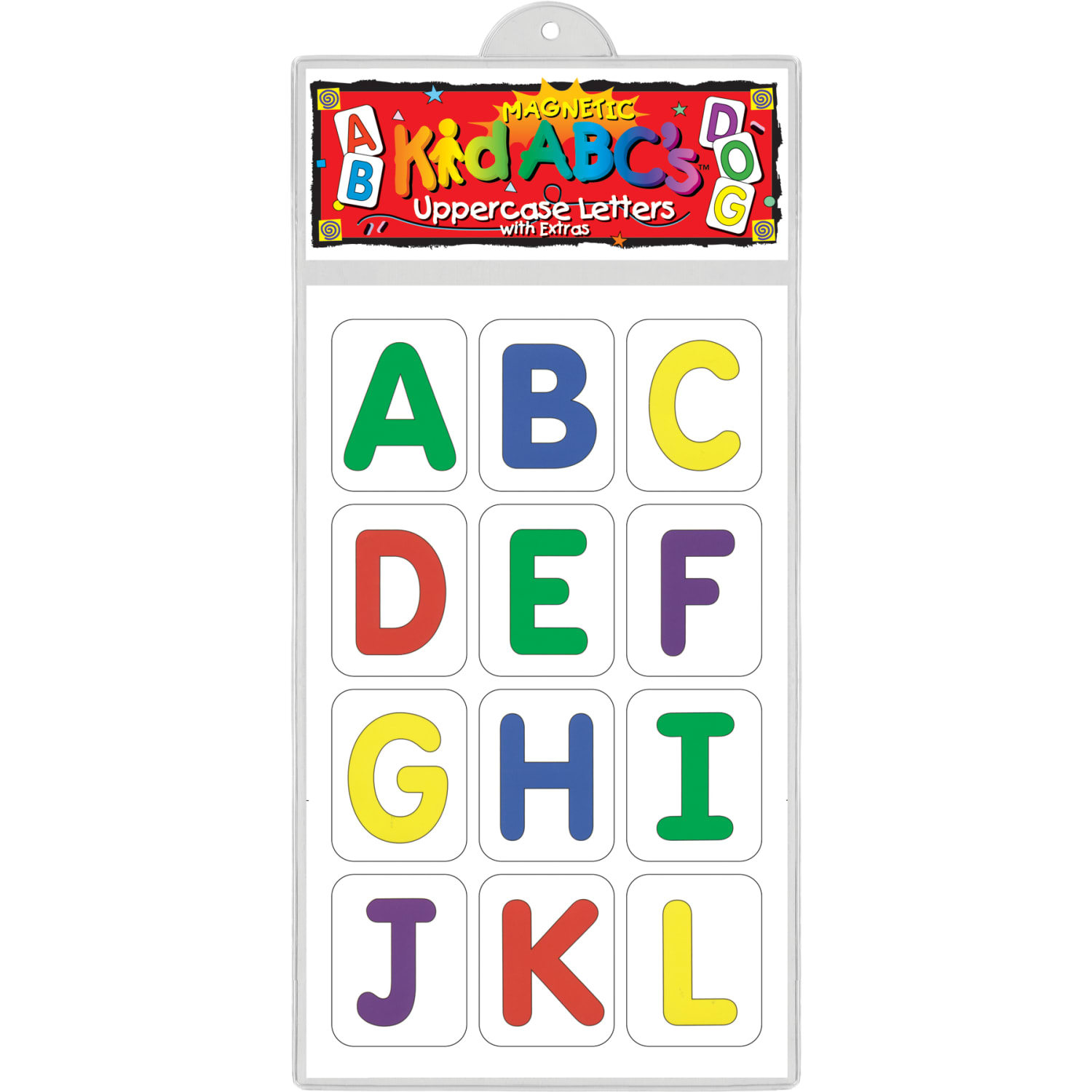 Barker Creek Magnets, Magnetic KidABCs, Uppercase Letters, Grades Pre-K-2, Pack Of 38 - Image 4