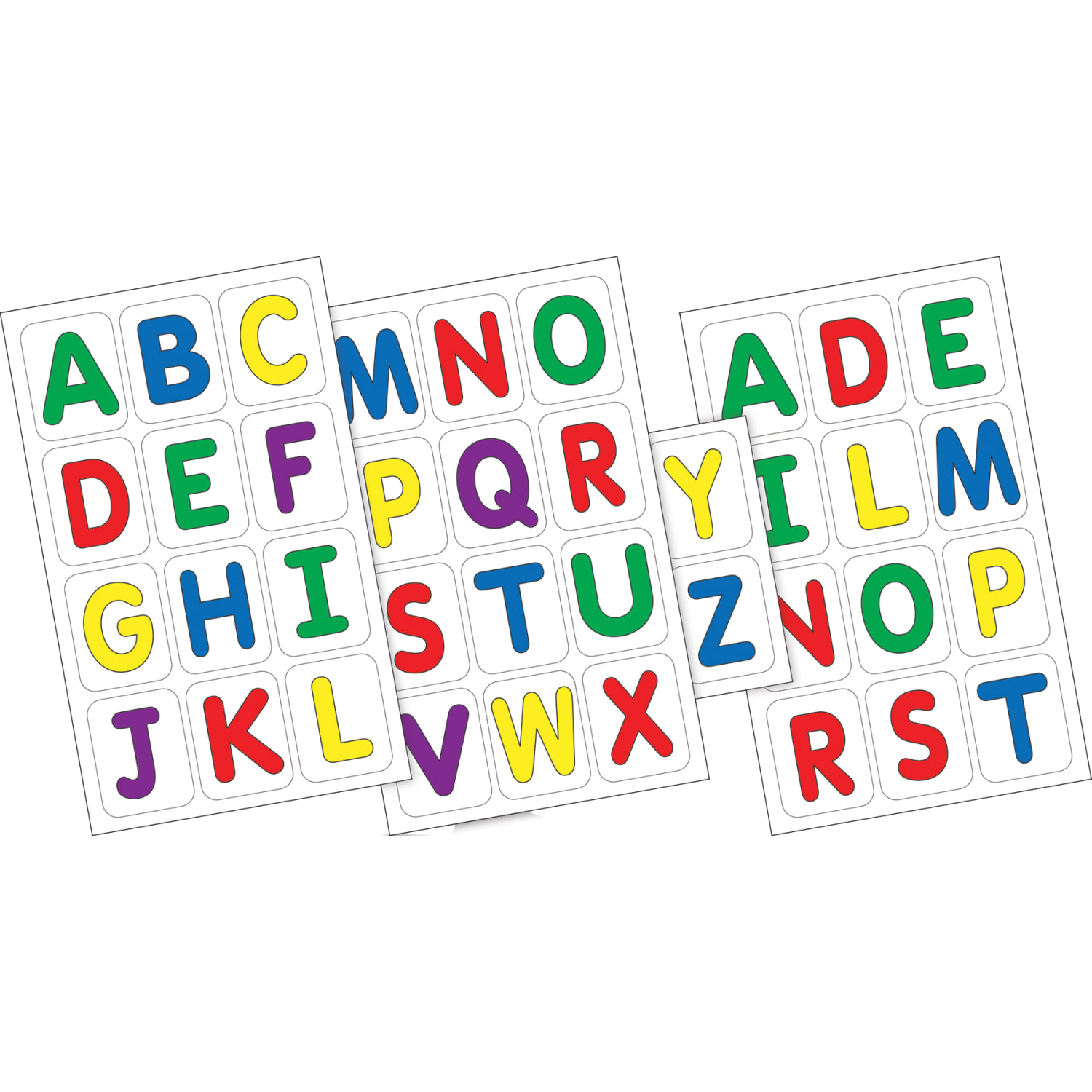 Barker Creek Magnets, Magnetic KidABCs, Uppercase Letters, Grades Pre-K-2, Pack Of 38 - Image 5