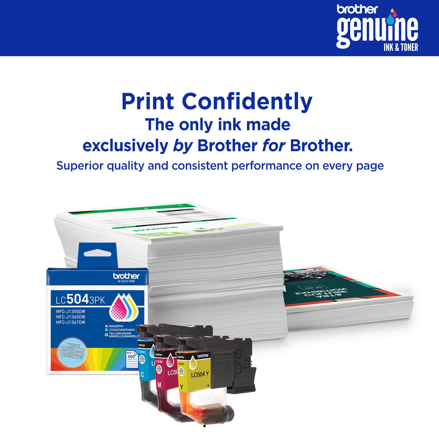 Brother LC504XLBK Black High Yield Ink Cartridge - Image 5