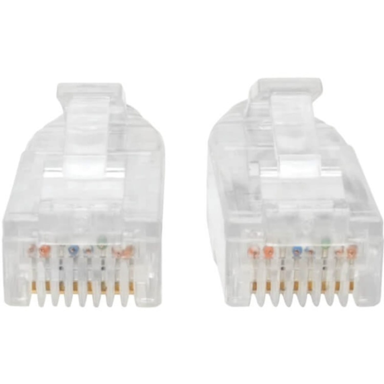 Tripp Lite Cat6 UTP Patch Cable (RJ45) - M/M, Gigabit, Snagless, Molded, Slim, Gray, 2 ft. - First End: 1x R - N201S02GY - Image 4