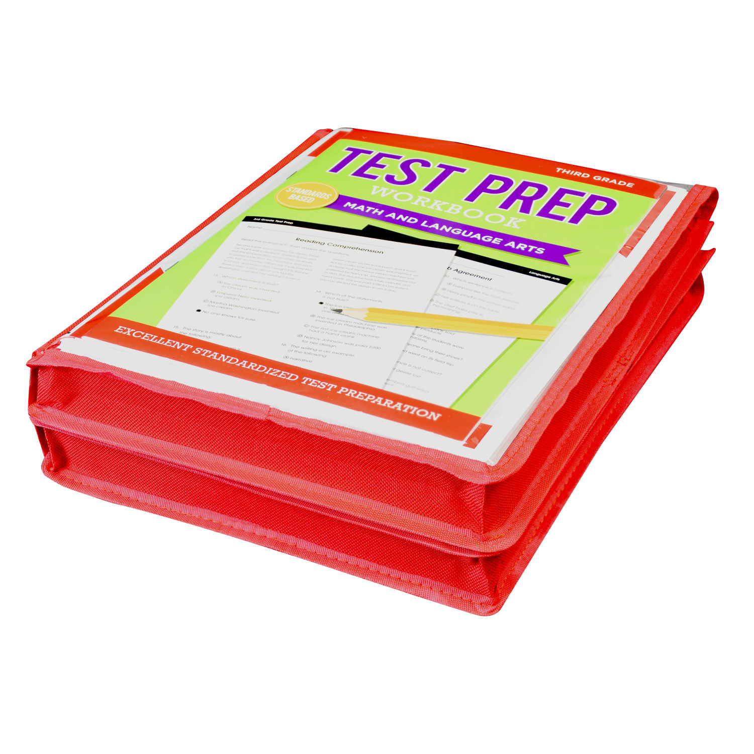 C-Line Classroom Connector School-To-Home Folders, 9in x 12in, Red, Pack Of 24 Folders - Image 5