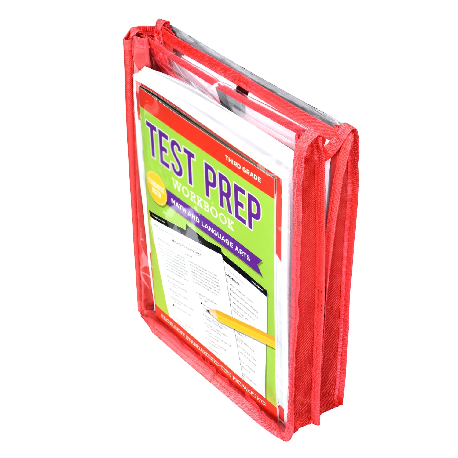 C-Line Classroom Connector School-To-Home Folders, 9in x 12in, Red, Pack Of 24 Folders - Image 6