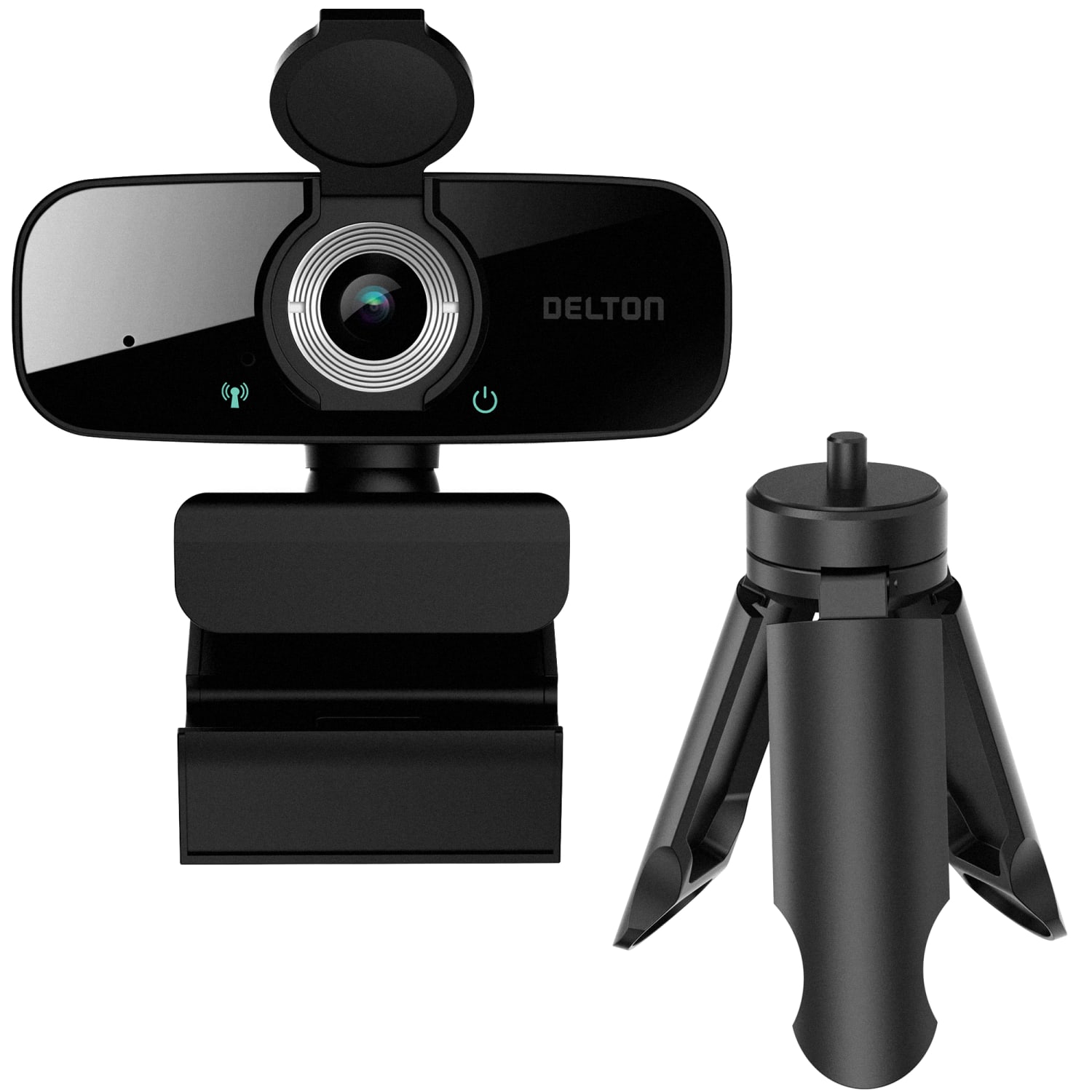 Delton C24 1080p HD Webcam, Black, Total Qty 1