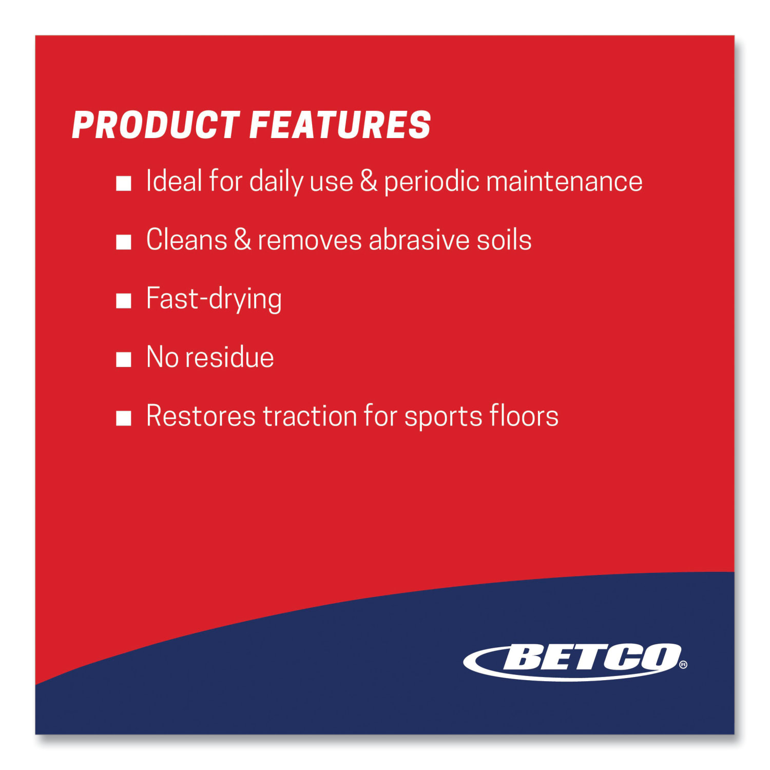 Betco Squeaky Concentrate Floor Cleaner, Characteristic Scent, 1 Gallon, Carton Of 4 Bottles - Image 6