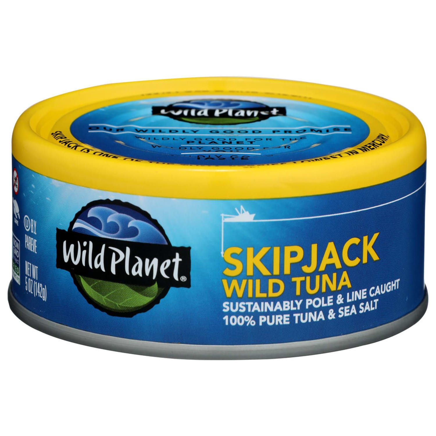 Wild Planet Skipjack Wild Light Tuna, 5 Oz, Total Qty 12