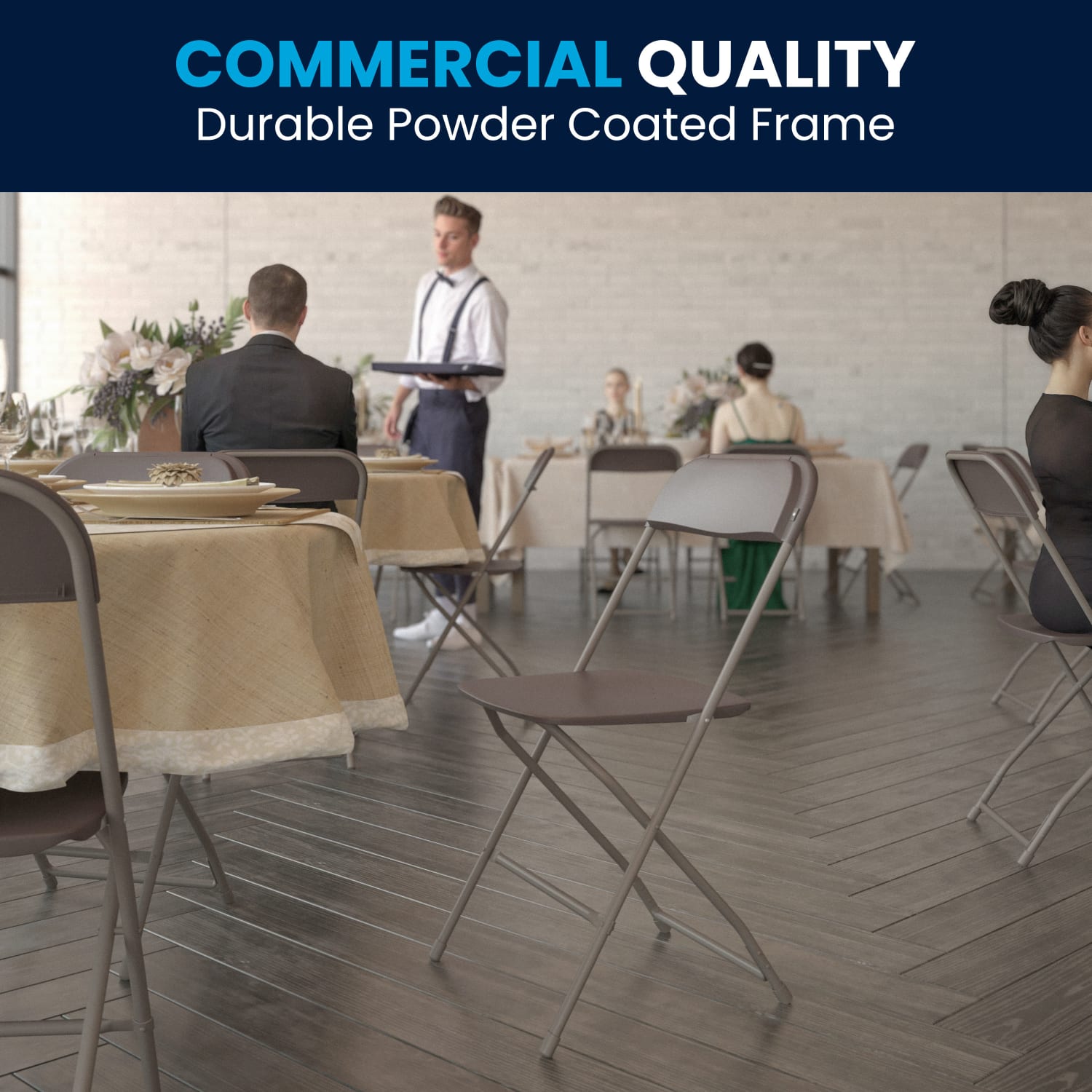 Flash Furniture Hercules Plastic Folding Chairs With 650lb Capacity Brown Set Of 2 Chairs PopularChairscom Flash Furniture Hercules Plastic Folding Chairs With 650 lb Capacity Brown Set Of 2 Chairs PopularChairscom