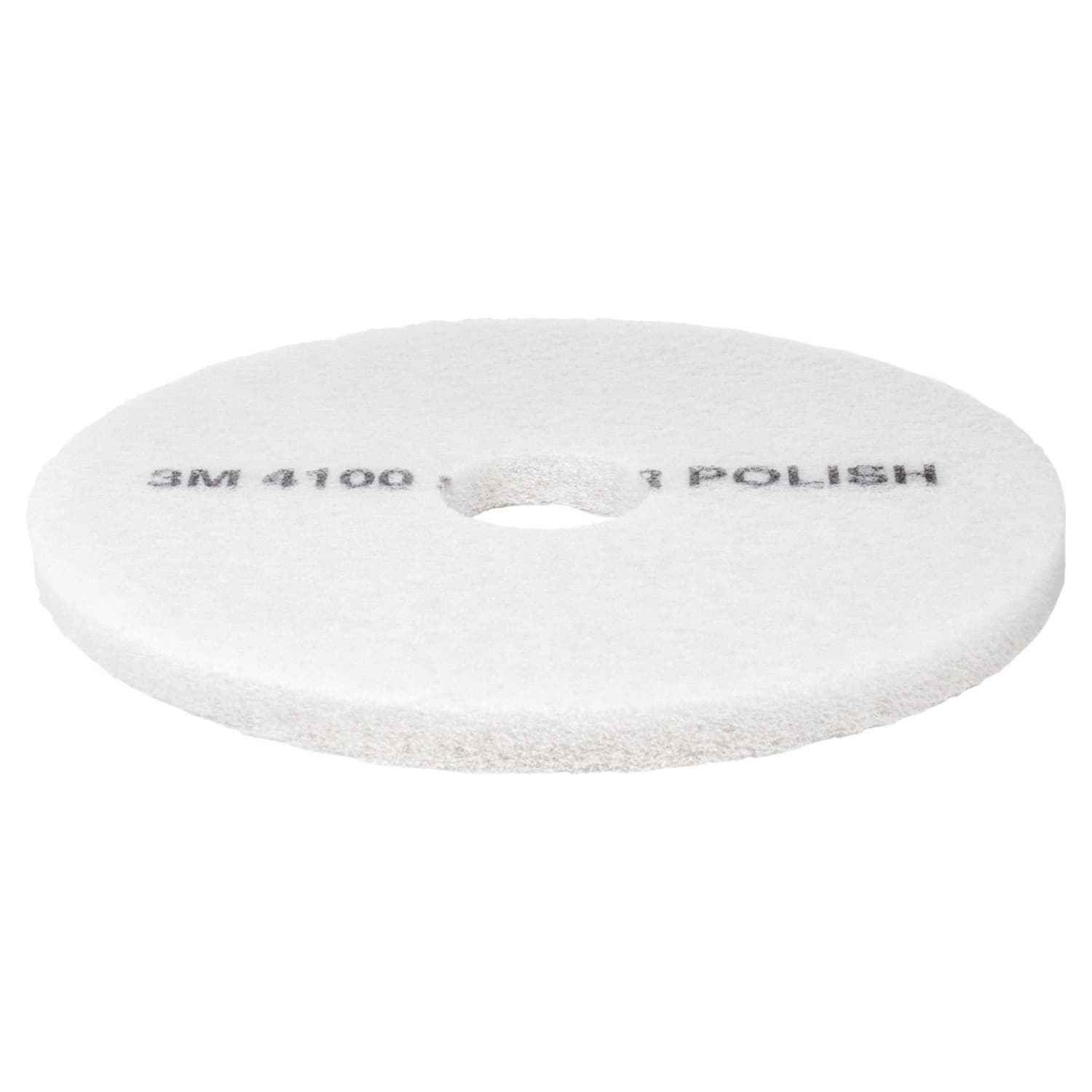 3M 4100 Super Polishing Floor Pads, 17in Diameter, White, Box Of 5 - Image 3