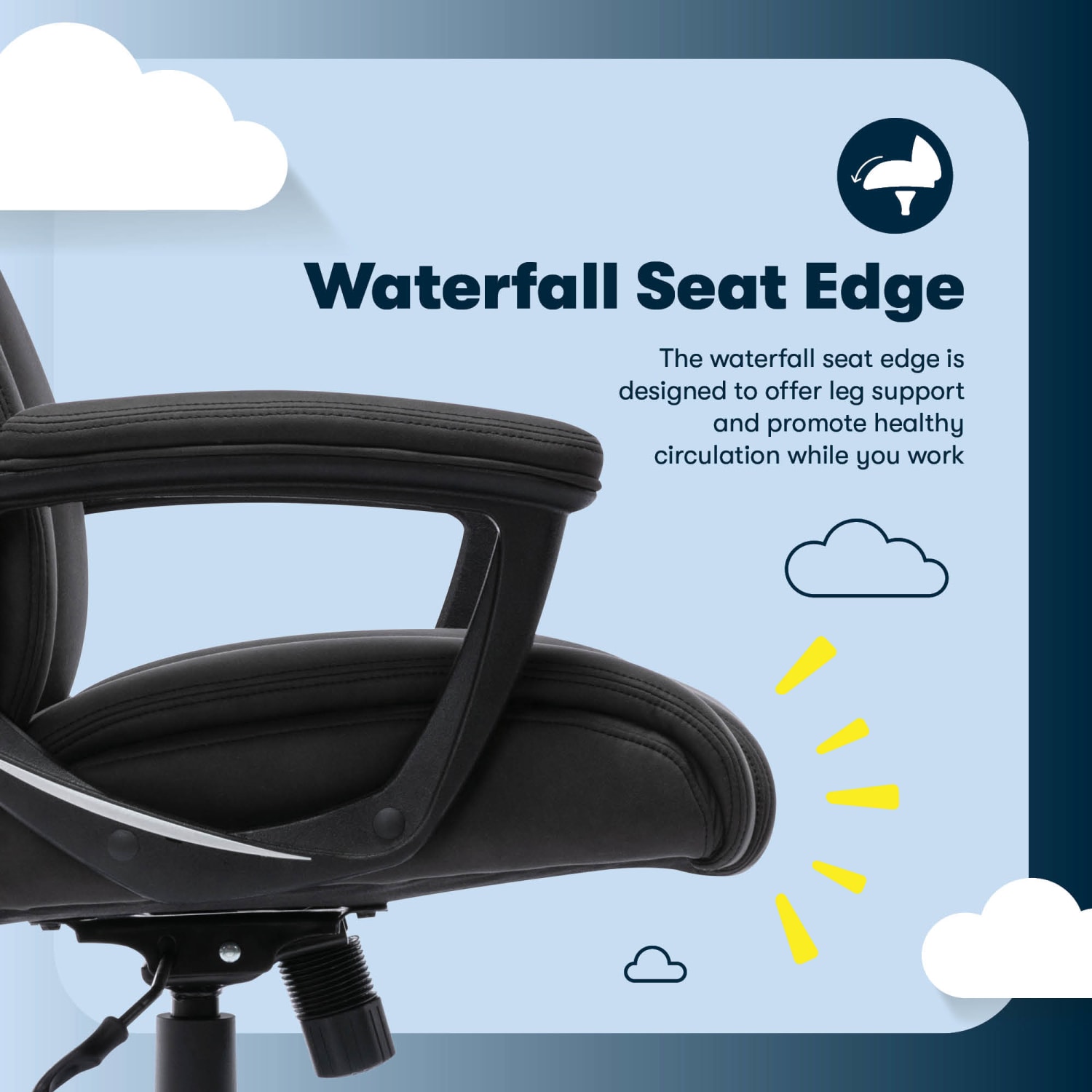 Serta Comfort Eco Ergonomic Velvet MidBack Office Chair Light Black PopularChairscom Serta Comfort Eco Ergonomic Velvet Mid Back Office Chair Light Black PopularChairscom