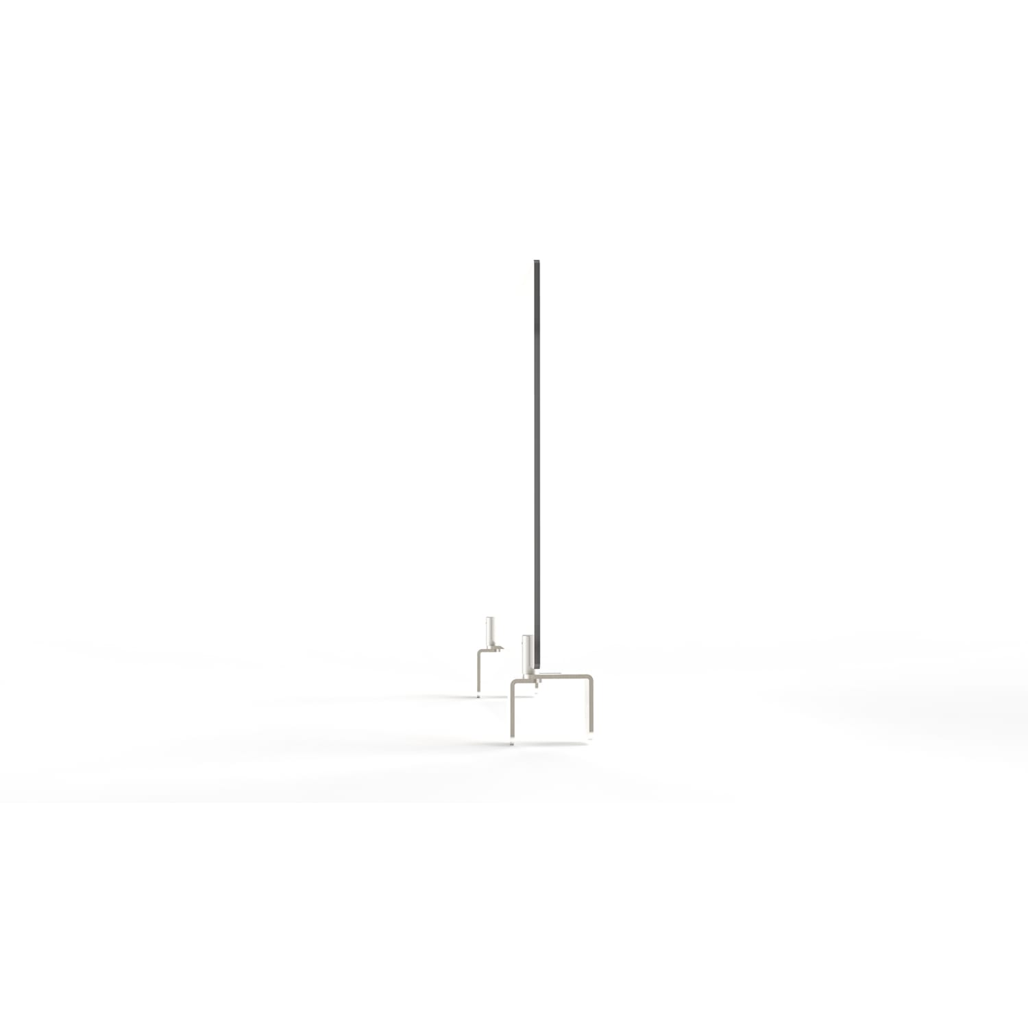 Ghent Partition Extender, 24inH x 36inW, Frosted - Image 3