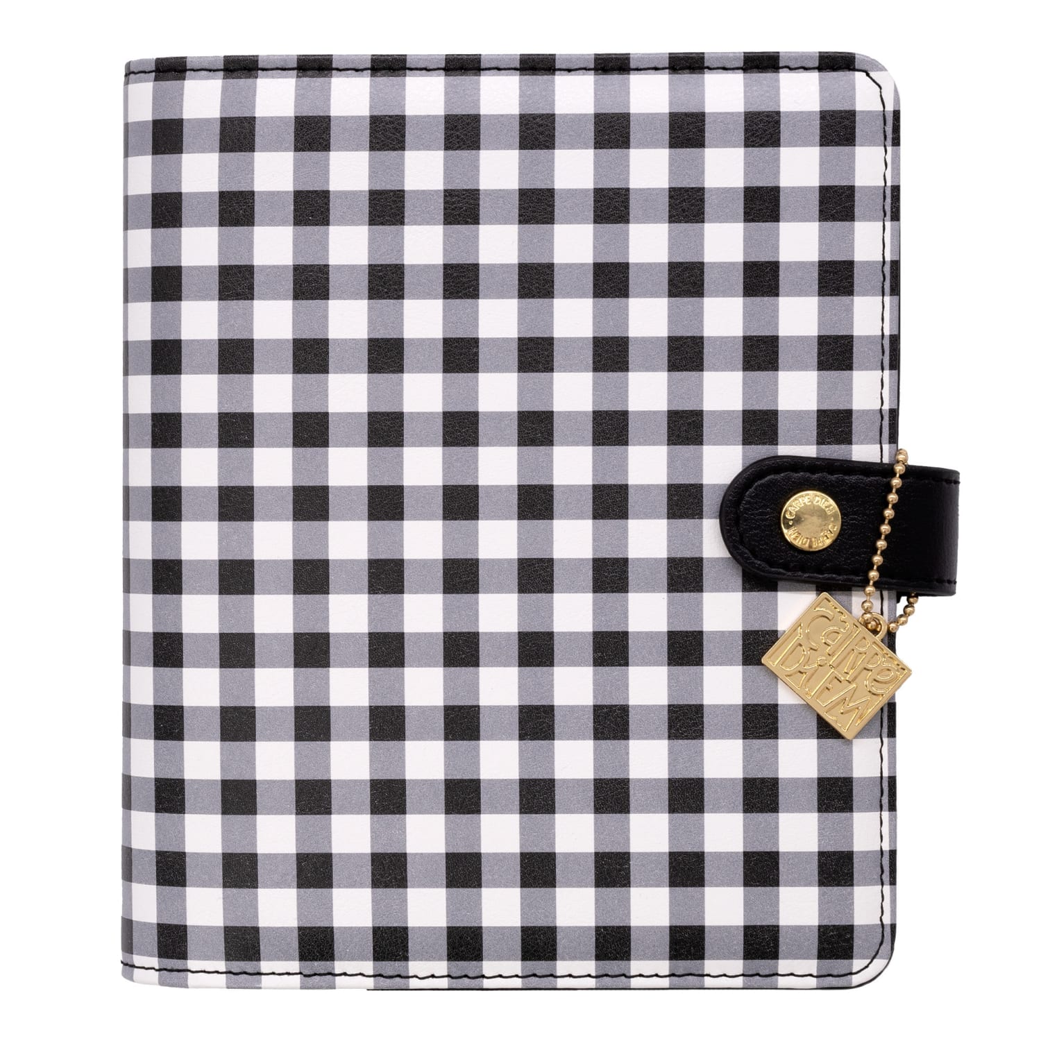 Pukka Pads Personal Planner, Monthly & Weekly, 7.48in x 6.42in, 12 Months, Buffalo Check