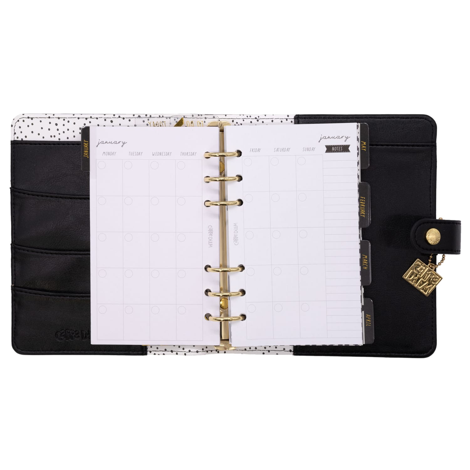 Pukka Pads Personal Planner, Monthly & Weekly, 7.48in x 6.42in, 12 Months, Buffalo Check - Image 3