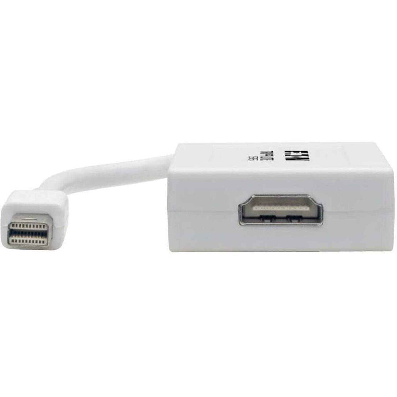 Eaton Tripp Lite Series 6in Mini DisplayPort to HDMI Adpater Converter mDP to HDMI M/F 6in - Adapter - Mini DisplayPort male to HDMI female - 6 in - white - Image 4