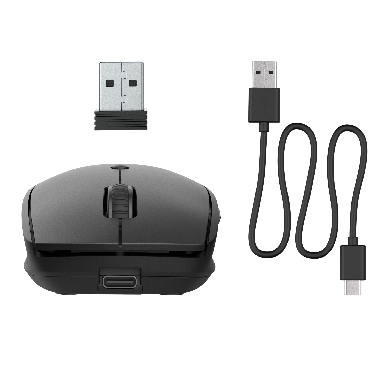 JLab Audio GO Recharge Wireless Mouse, Black - Image 6